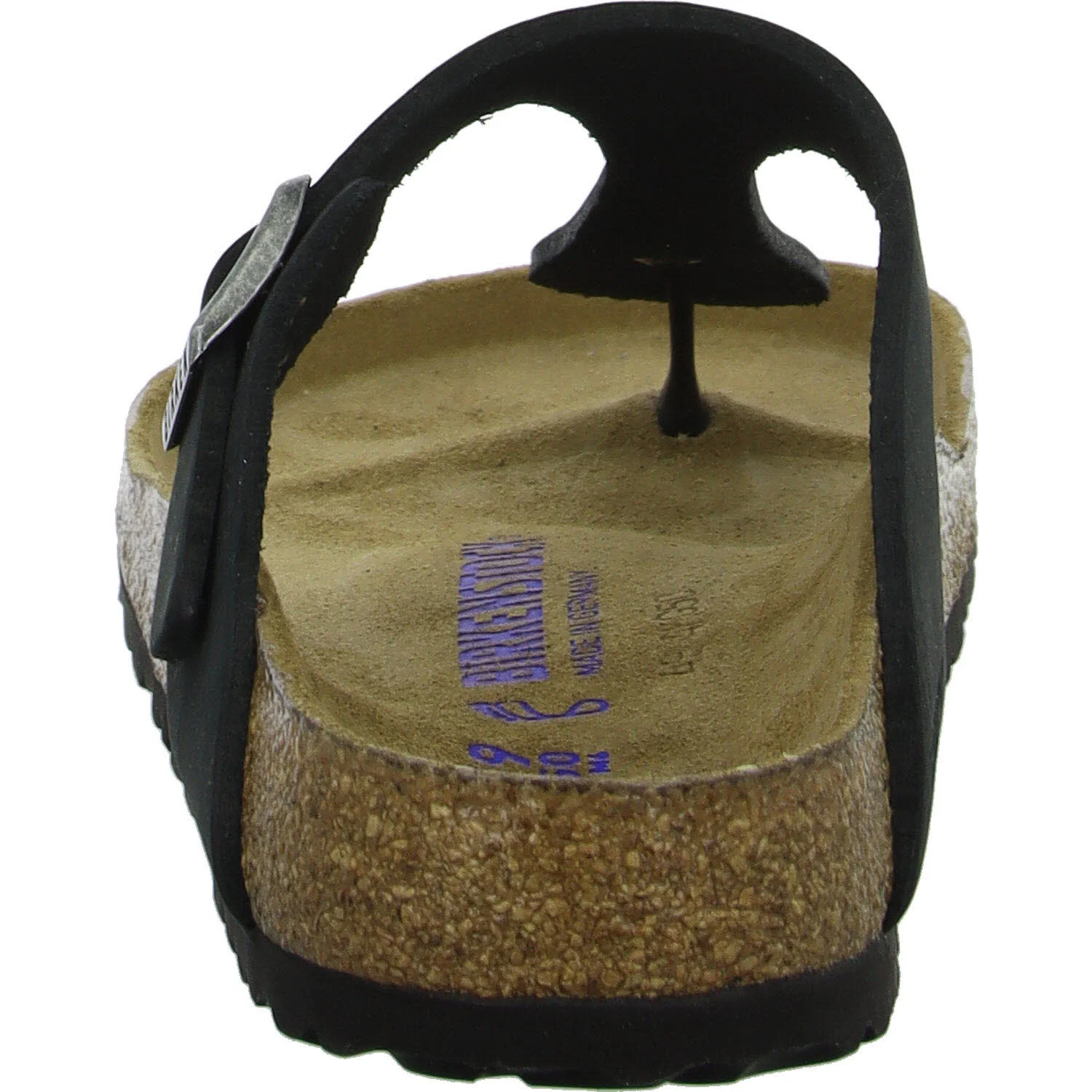 Element 4 von 8 (Bild) – BIRKENSTOCK Pantoletten 1019023 Gizeh Soft Footbed schwarz normal