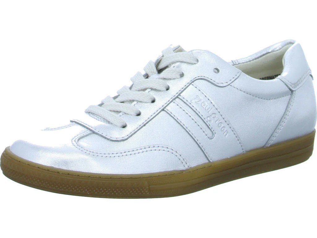 Element 1 von 8 (Bild) – Paul Green Damen Schnürschuhe 5350-056 5350 met. alu normal