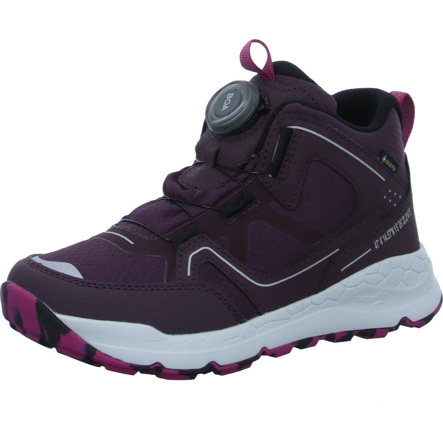 Element 2 von 8 (Bild) – Superfit Kinder Schaftstiefel 1-000552-5000 FREE RIDE ROT/PINK WMS mittel