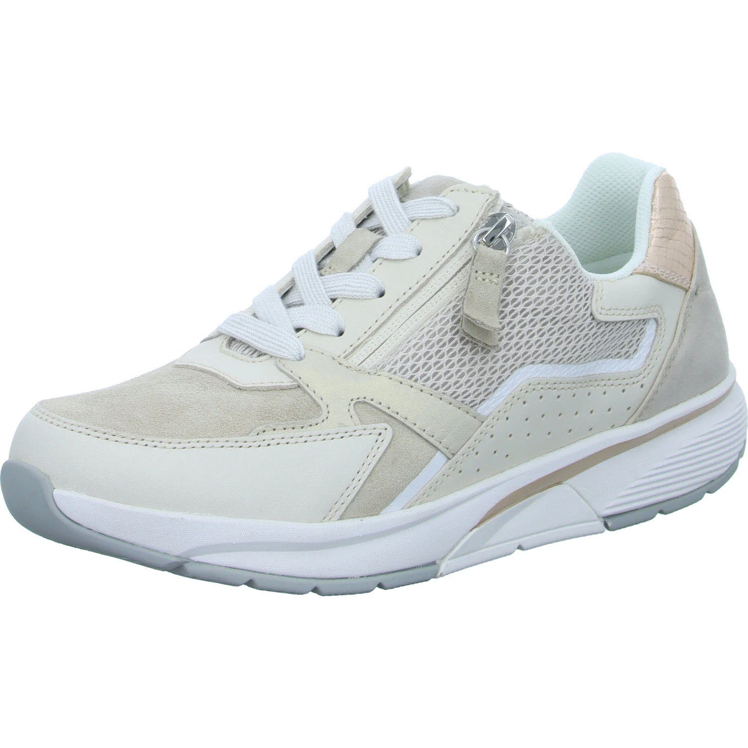 Gabor Rollingsoft Damen Schnürschuhe 86.878.33 86.878 oasi/ivory kombi G (normal)