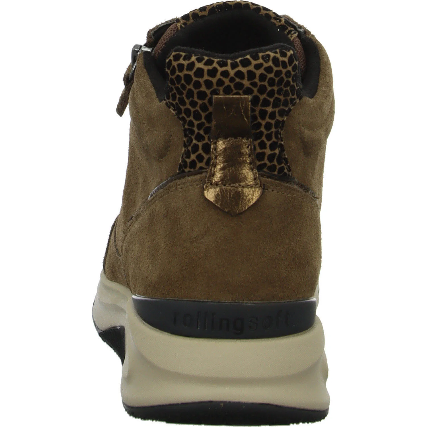 Element 4 von 8 (Bild) – Gabor Rollingsoft Damen Schnürstiefel 0803.02.003 0803.02 whisky k. (Micro) G (normal)
