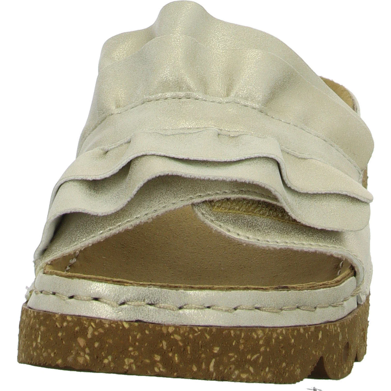 Rieker Damen Pantoletten V8763-60 V8763 muschel F 1/2 (normal)