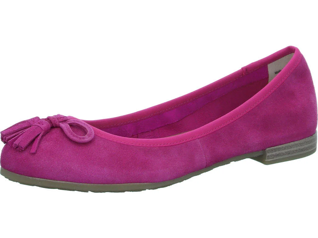 Element 1 von 8 (Bild) – Marco Tozzi Damen Ballerina 2-22101-42/510 2-22101-42 pink normal
