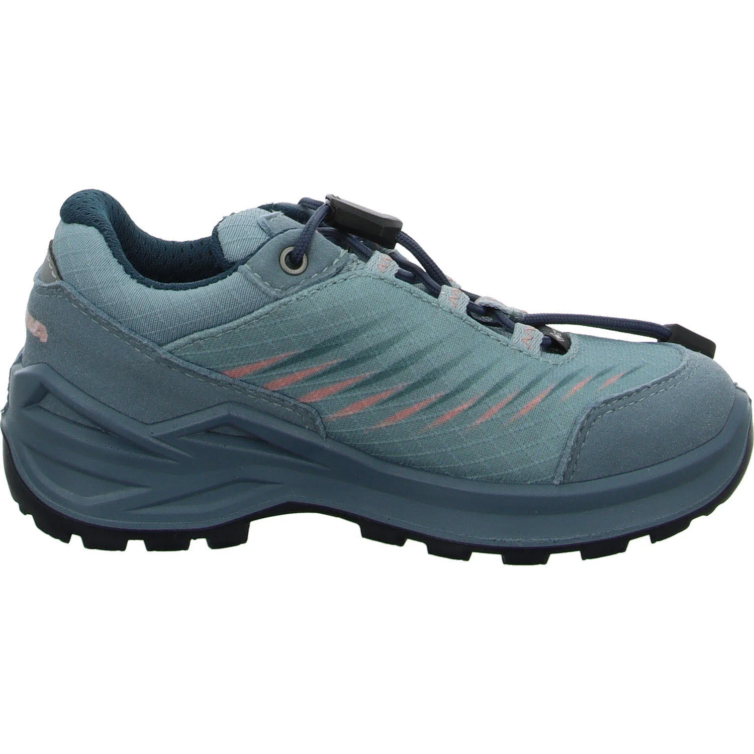 Element 7 von 8 (Bild) – Lowa Kinderschuh zum Schlupfen 641515/6174 Zirrox II GTX Lo Jr eisblau/petrol normal