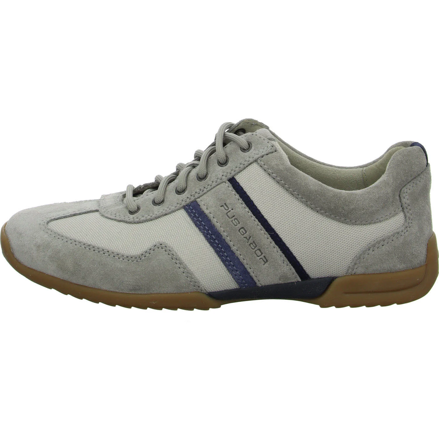Gabor Herren Schnürschuhe 1137.13.01 1137.13 midgrey kombi G 1/2 (normal)