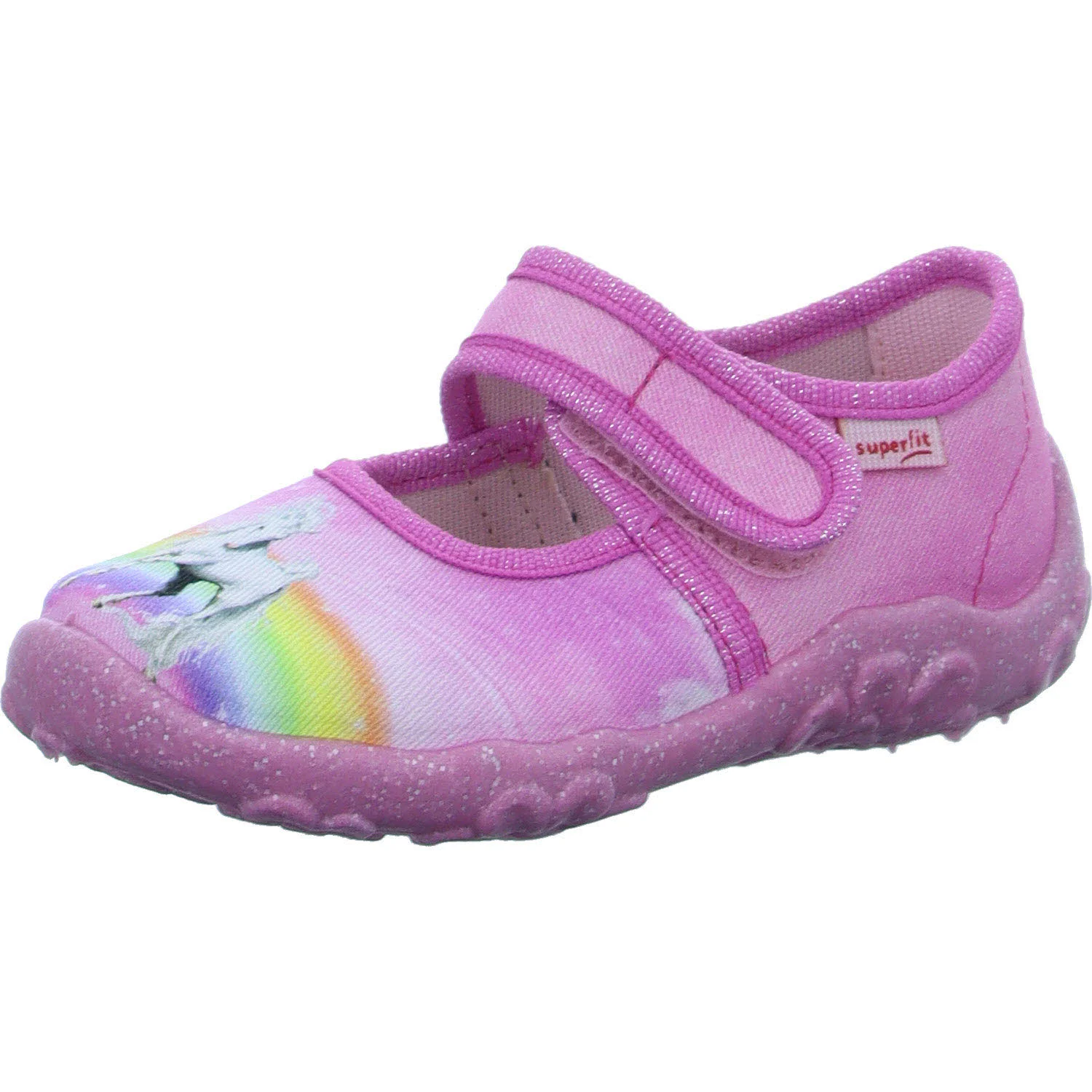 Element 2 von 8 (Bild) – Superfit Kinder Hausschuhe 1-000281-5540 Bonny rosa WMS mittel