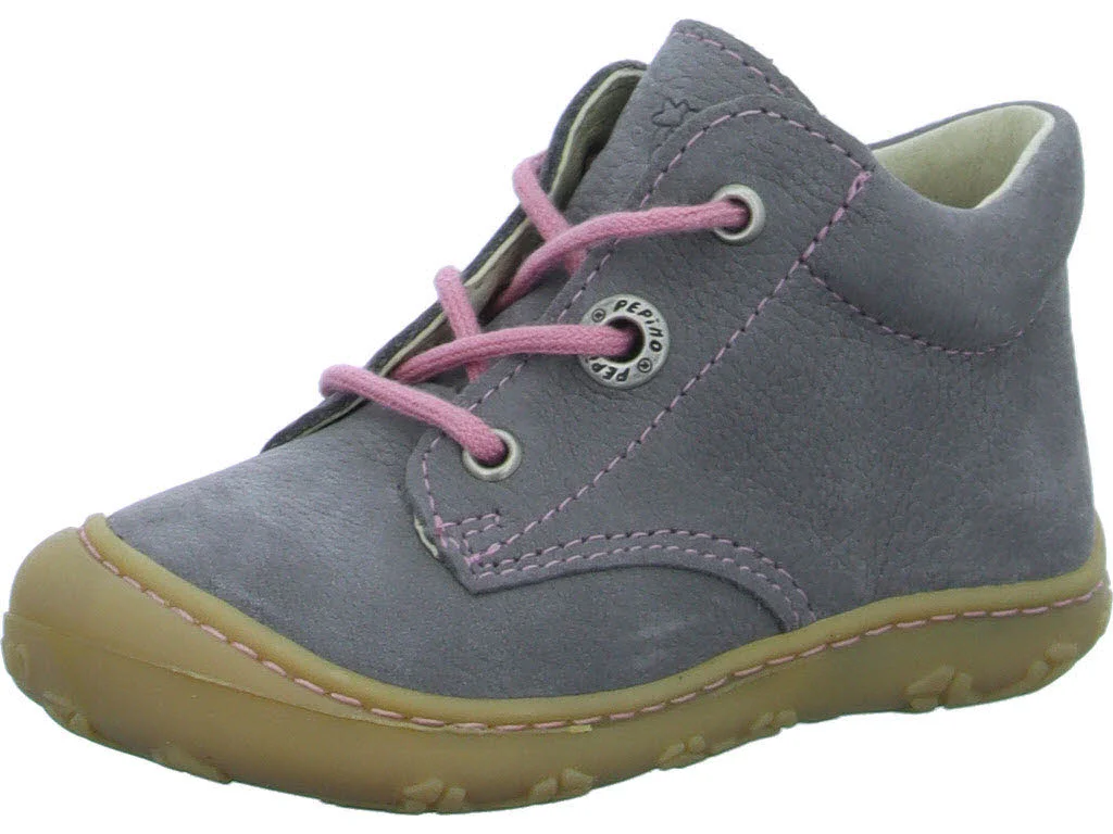 Ricosta Kinder Halbschuhe zum Schnüren 50 1200102/460 Cory graphit/rosa WMS mittel