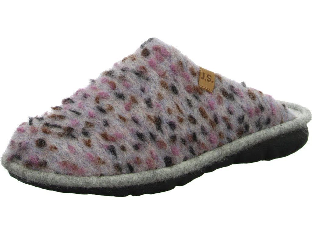 Josef Seibel Damen Winterpantoffel 55409MA909/042 Lilli 09 rosa-multi normal
