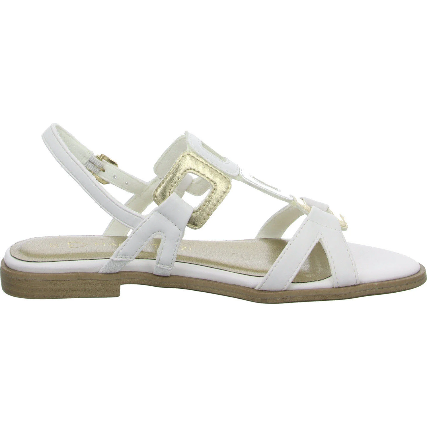 Element 7 von 8 (Bild) – Marco Tozzi Damen Sandalen 2-28145-44/197 2-28145-44 white comb normal