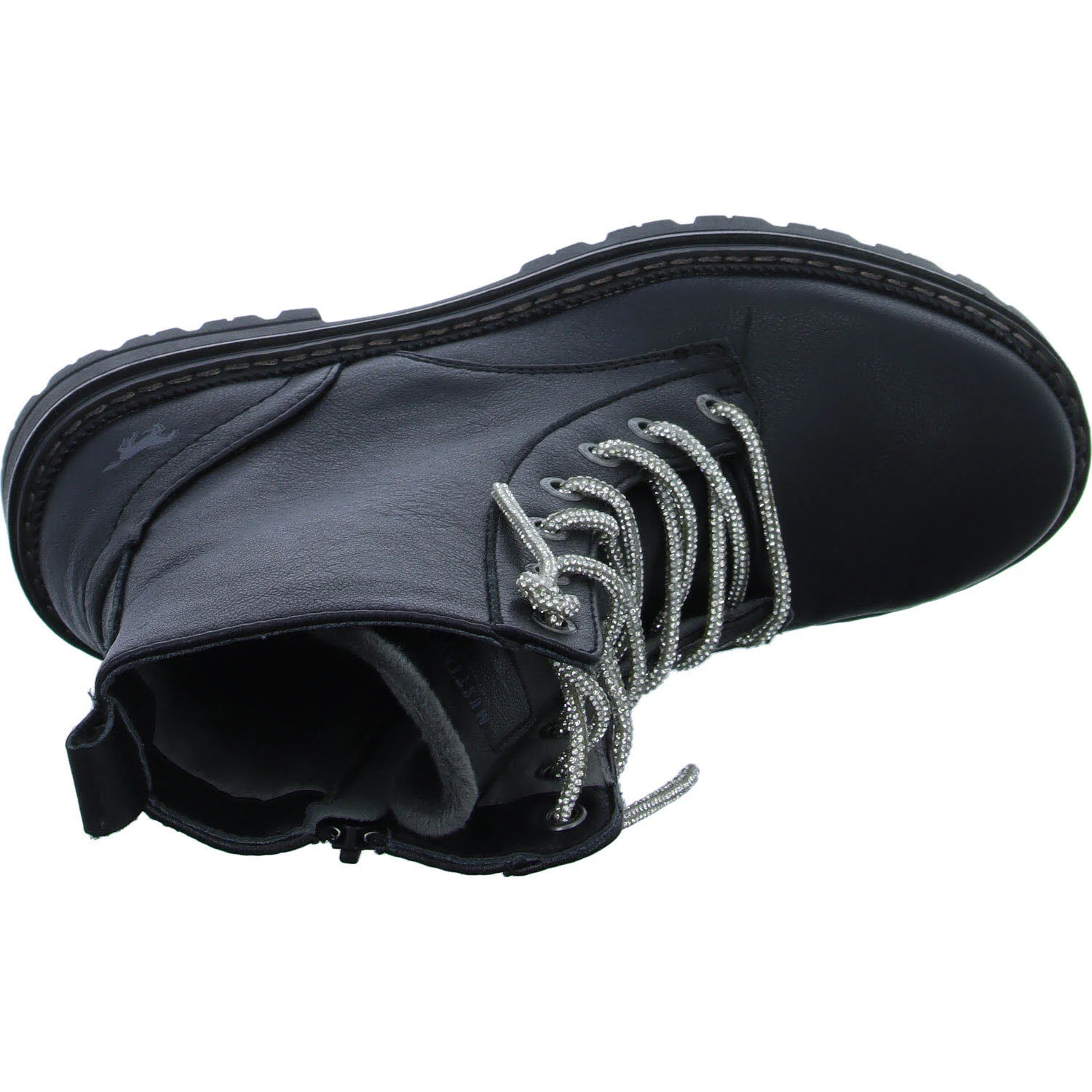 Mustang Damen Stiefeletten 1404504-9 1404504 schwarz normal