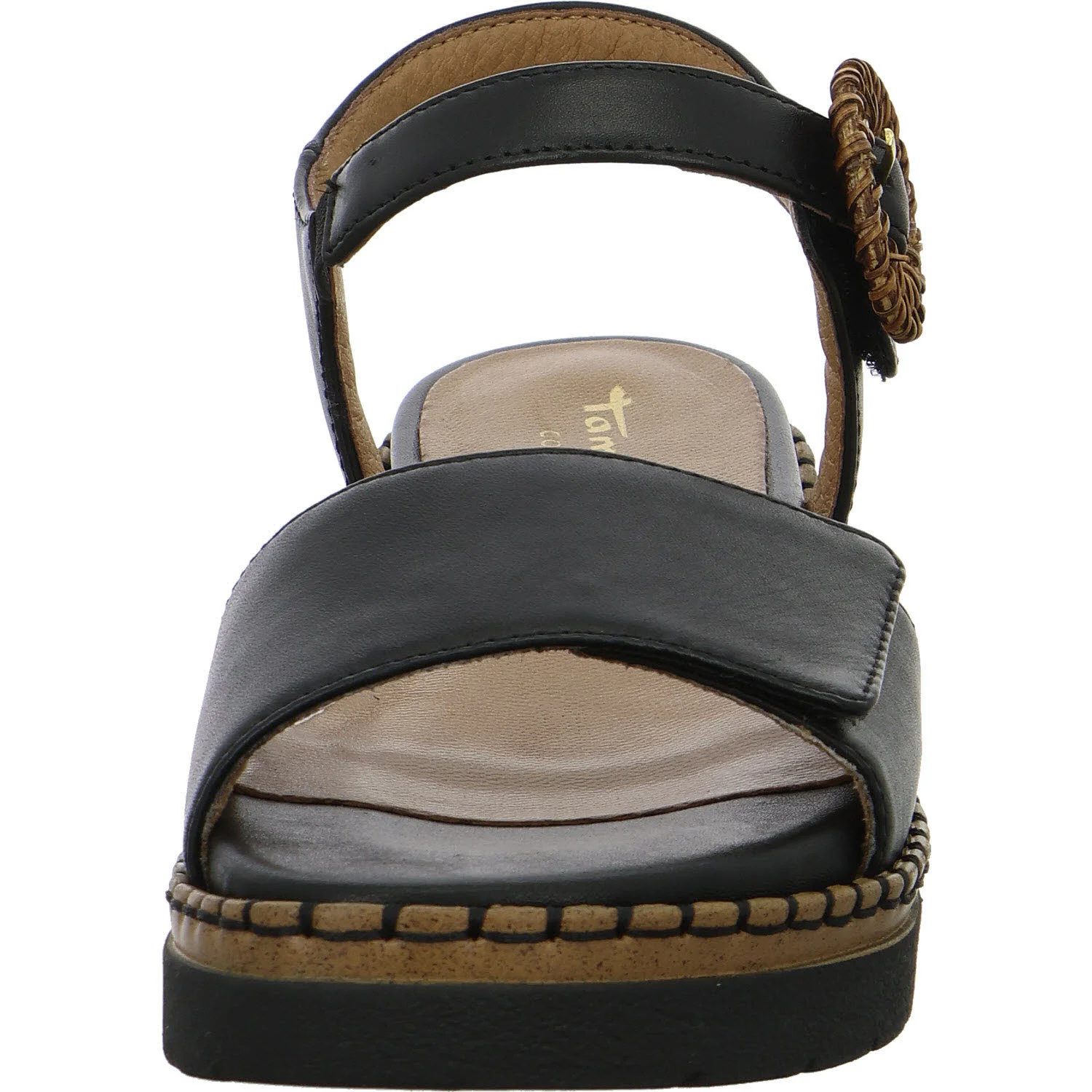 Tamaris Comfort Damen Sandalen 8-88714-46/001 8-88714-46 black weit