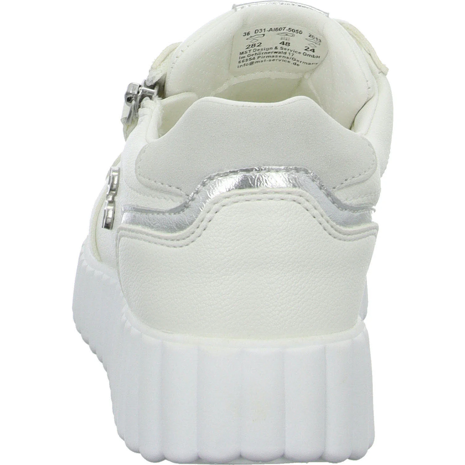 TT.Bagatt Damen Schnürschuhe D31AI6075050-2013 Carini white/silver normal