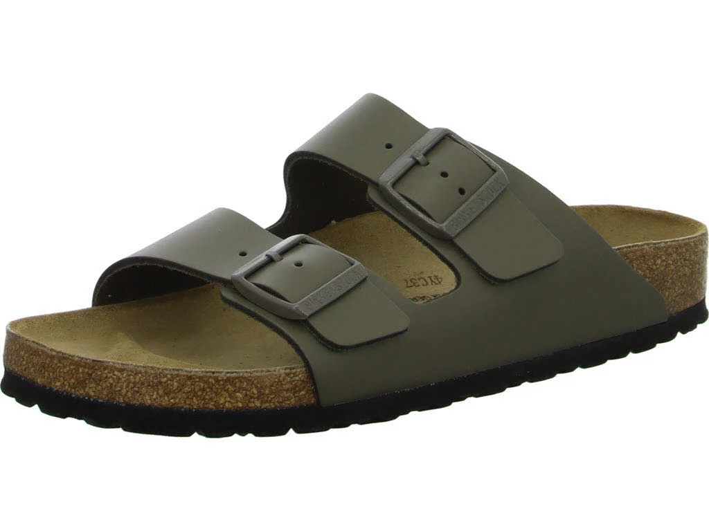 BIRKENSTOCK Pantoletten 1029155 Arizona concrete gray schmal