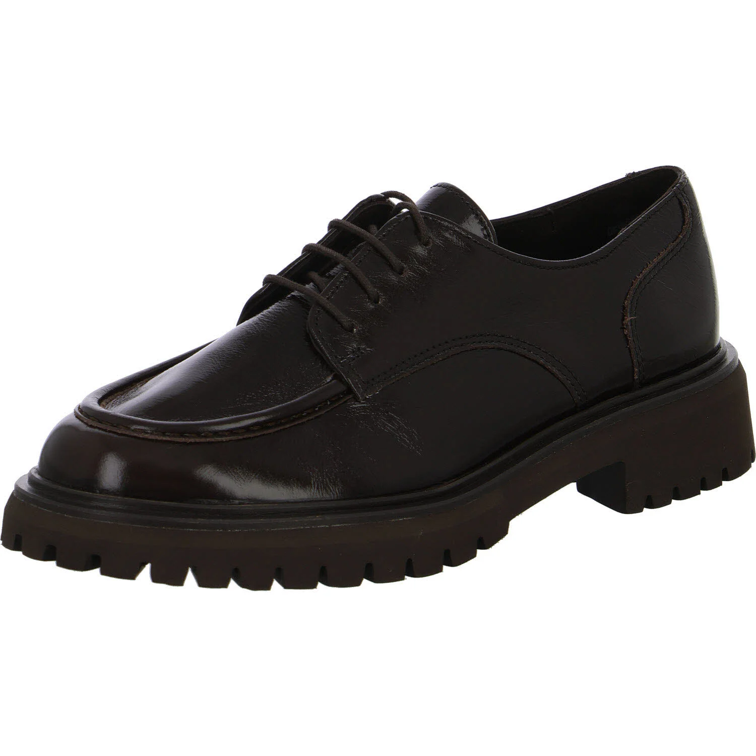 Paul Green Damen Schnürschuhe 1237-006 1237 mocca normal