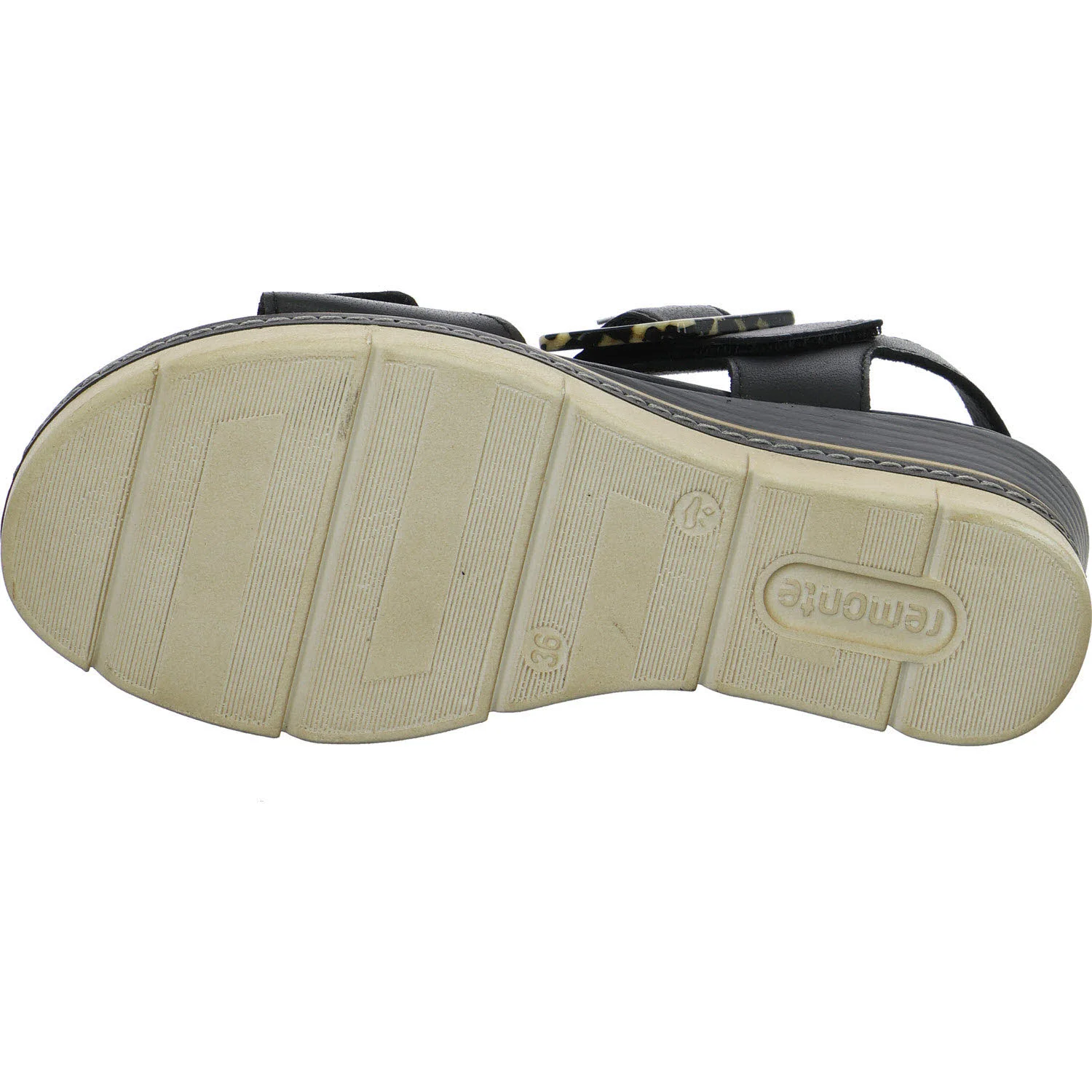 Remonte Damen Sandalen D2L53-00 D2L53 schwarz F 1/2 (normal)