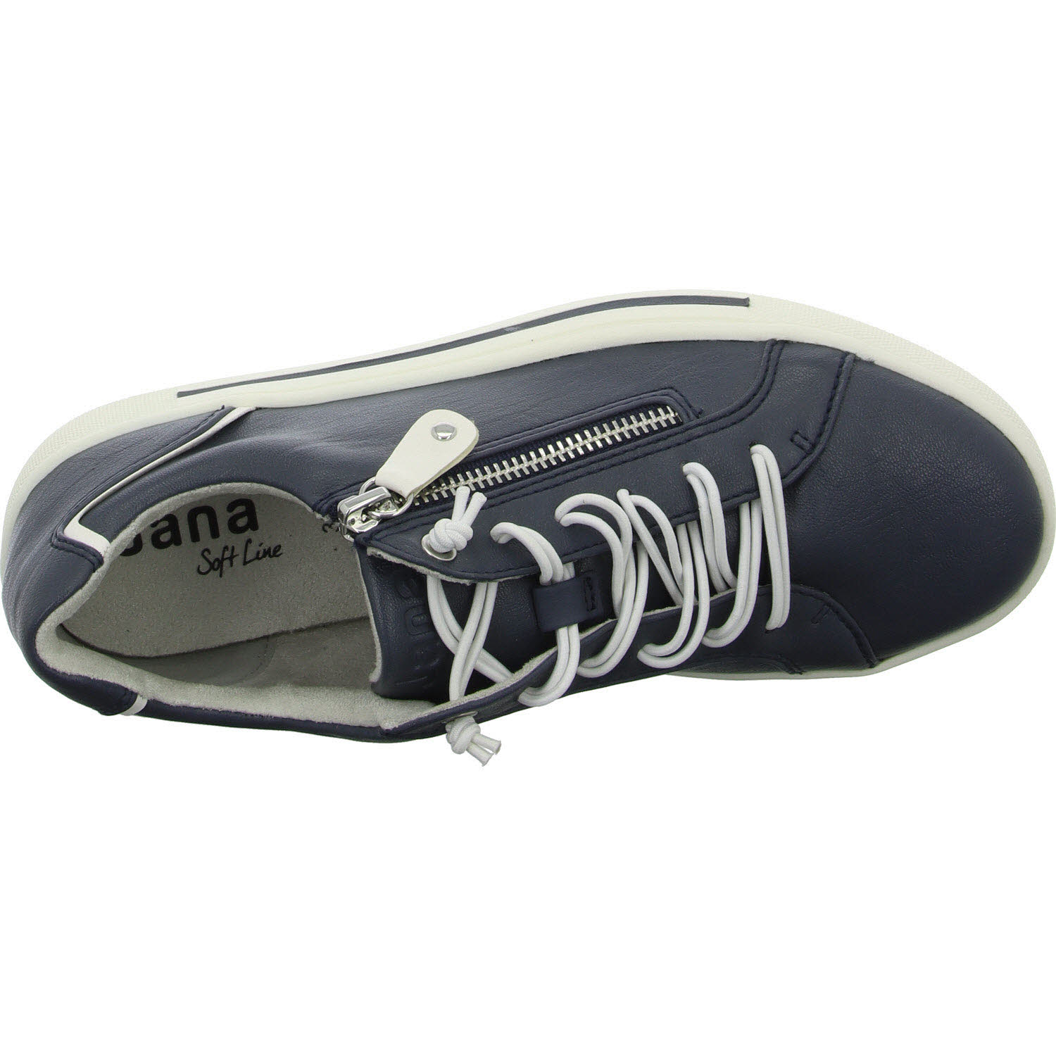 Jana Damen Slipper 8-23660-42/805 8-23660-42 navy H (weit)
