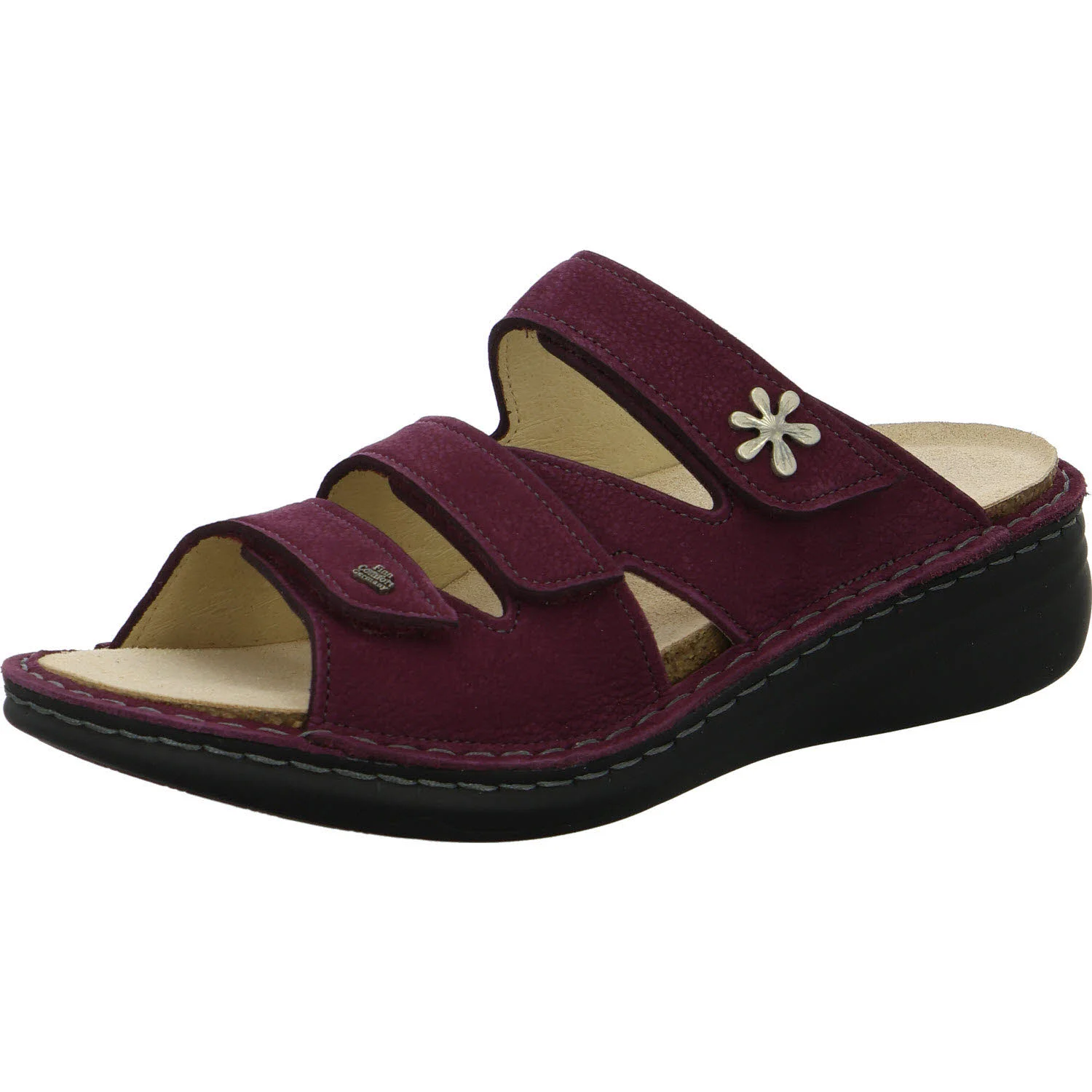 Finn Comfort Damen Pantoletten 02640-390527 Grenada rumba weit