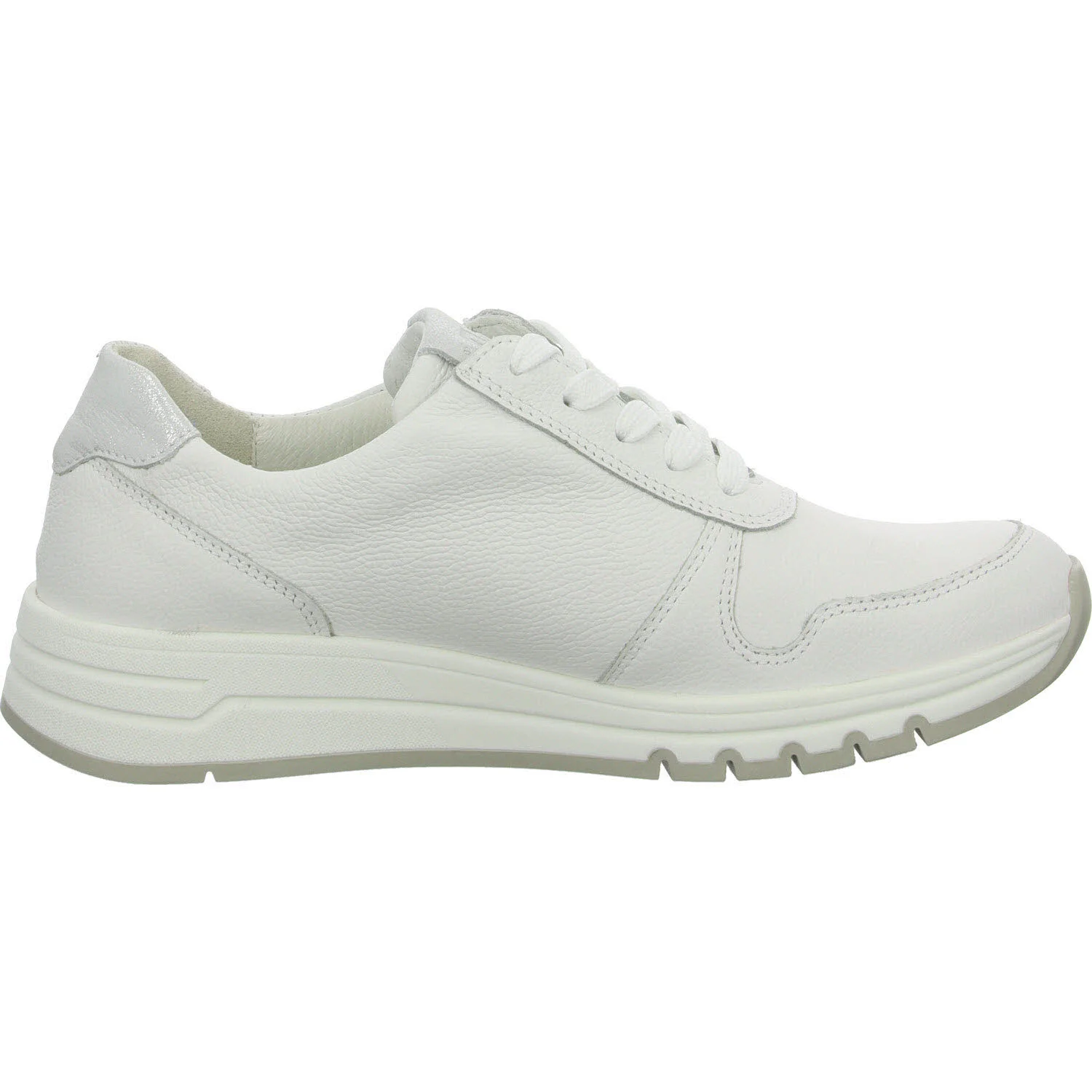 Element 7 von 8 (Bild) – Waldläufer Damen Schnürschuhe 957004-204/663 H-April weiss silber H (weit)