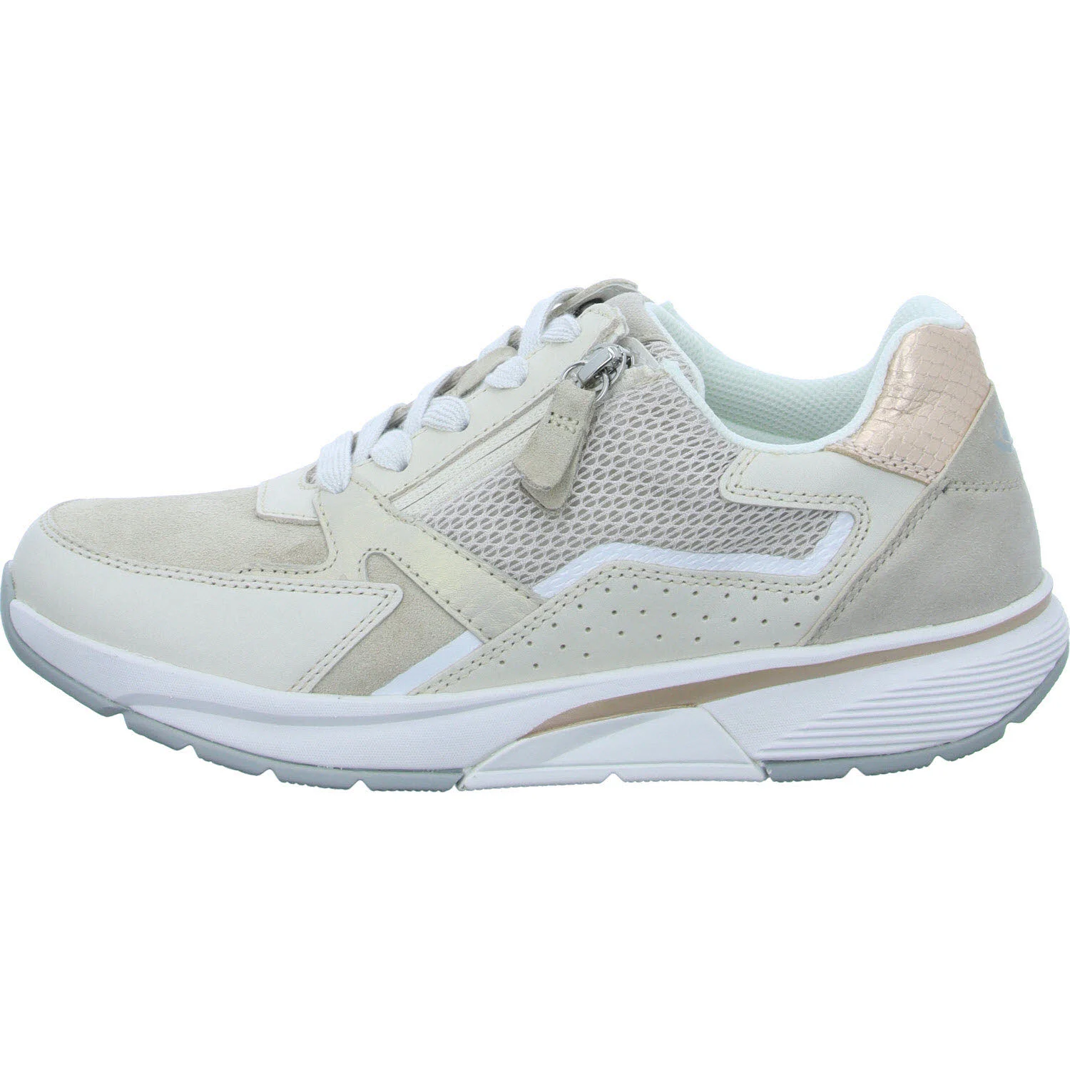 Gabor Rollingsoft Damen Schnürschuhe 86.878.33 86.878 oasi/ivory kombi G (normal)