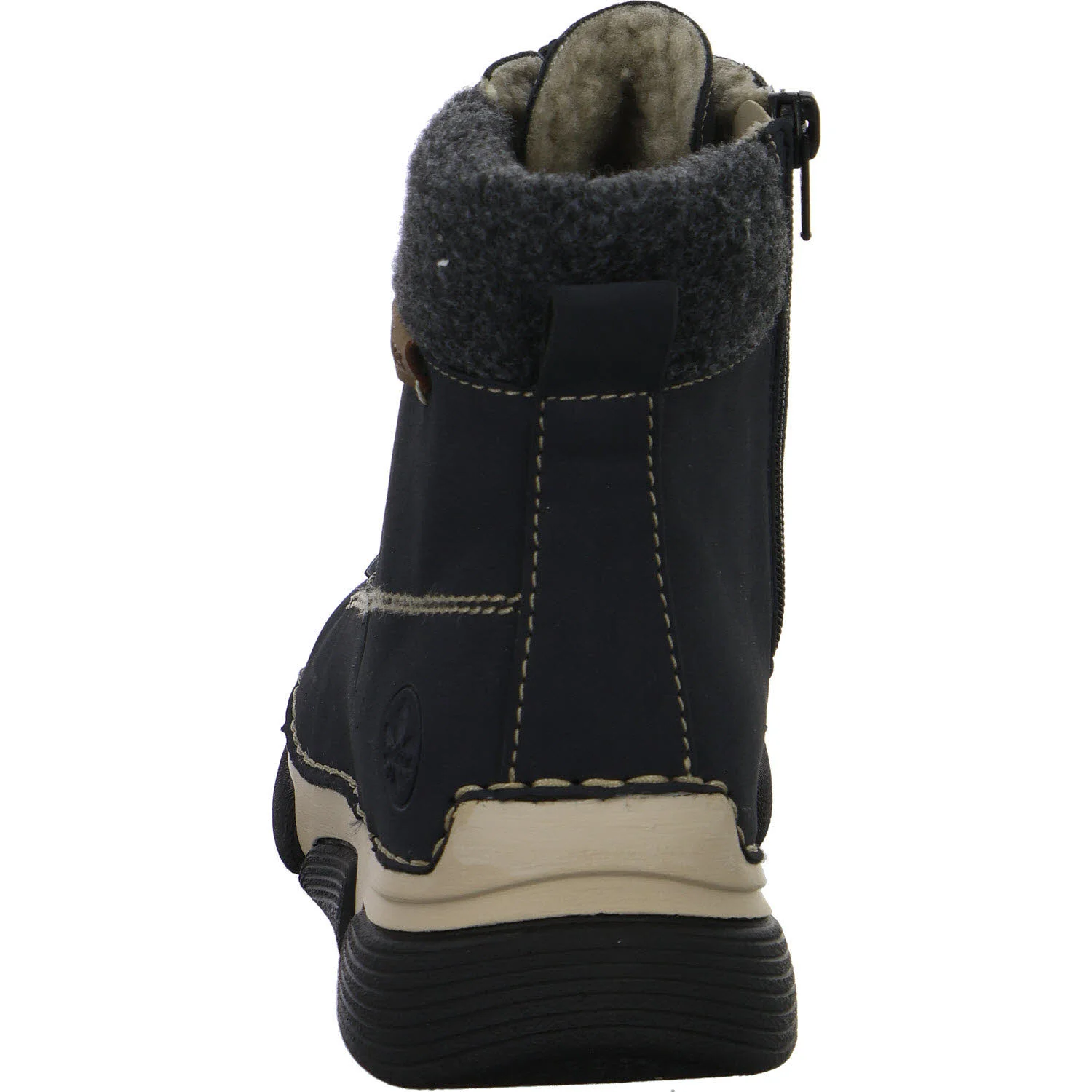 Element 4 von 8 (Bild) – Rieker Damen Schnürstiefel warm 45925-14 45925 pazifik/anthrazit/nuss F 1/2 (normal)