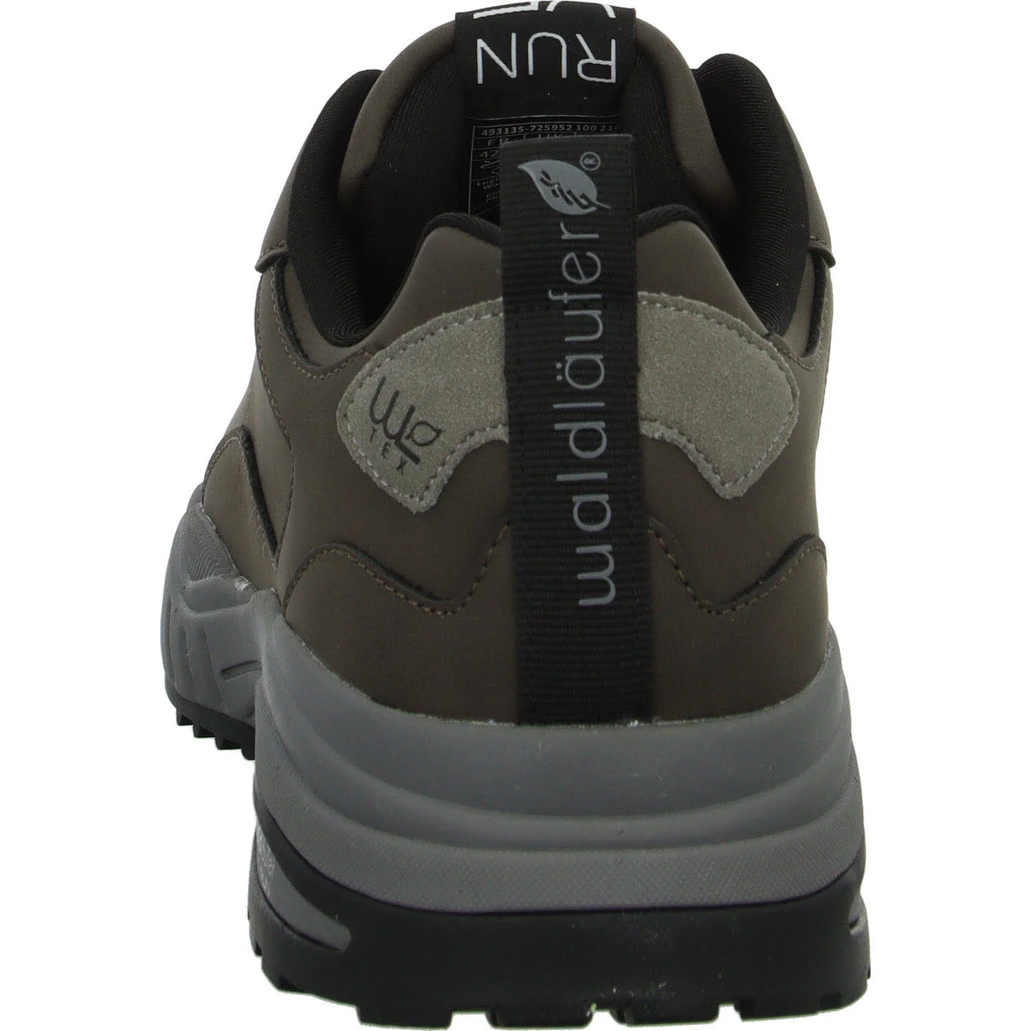 Element 4 von 8 (Bild) – Waldläufer Herren Schnürschuhe 725952-100/216 H Pero moro grey H (weit)