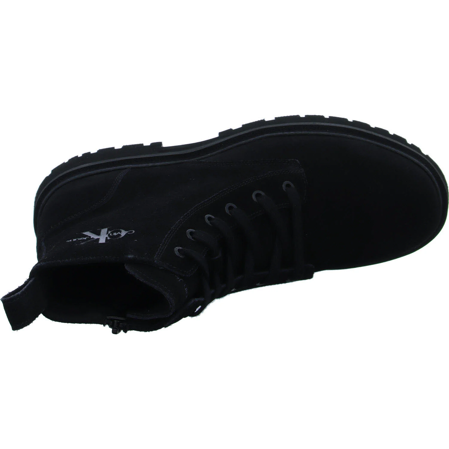 Calvin Klein Herren Schnürstiefel YM0YM010700GJ EVA BOOT MID LACEUP ICONIC DRESS triple black normal