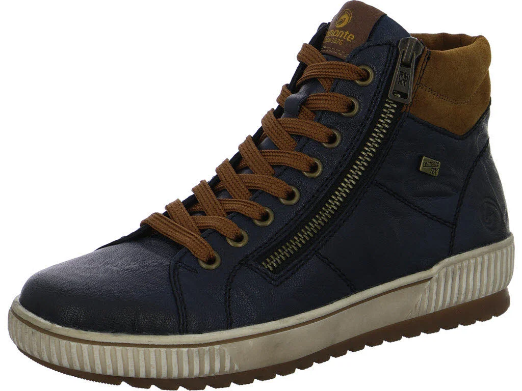 Remonte Damen Schnürstiefel D0772-16 D0772 mare/reh/mare G (weit)