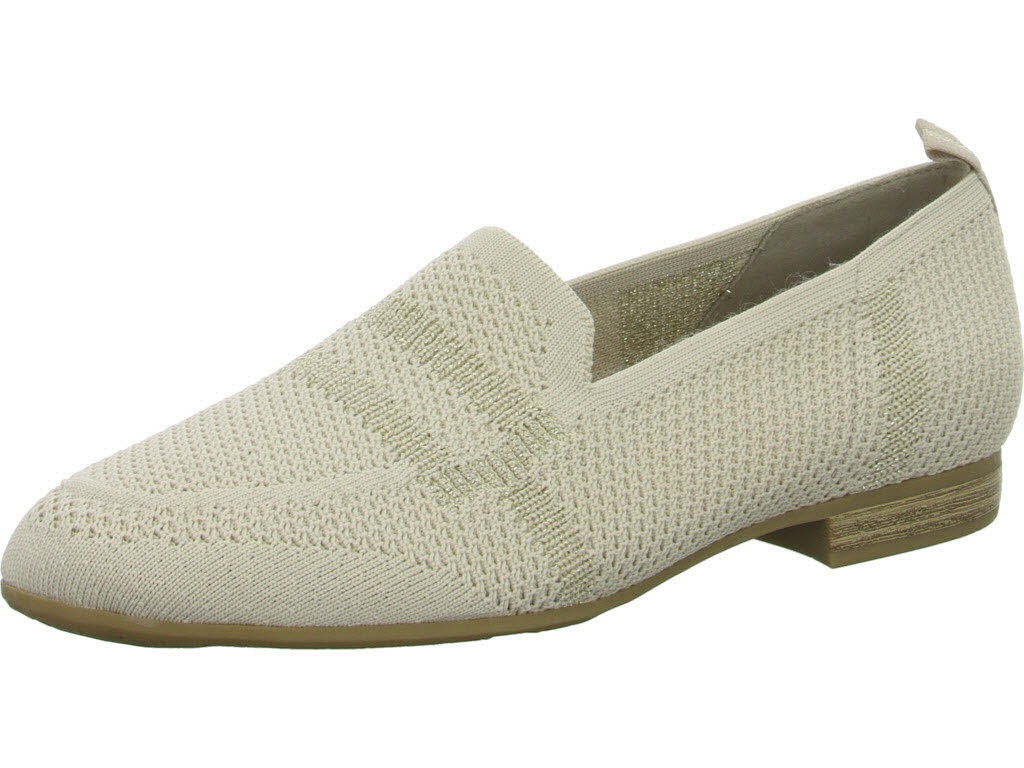 Jana Damen Slipper 8-24266-42/499 8-24266-42 beige/gold H (weit)