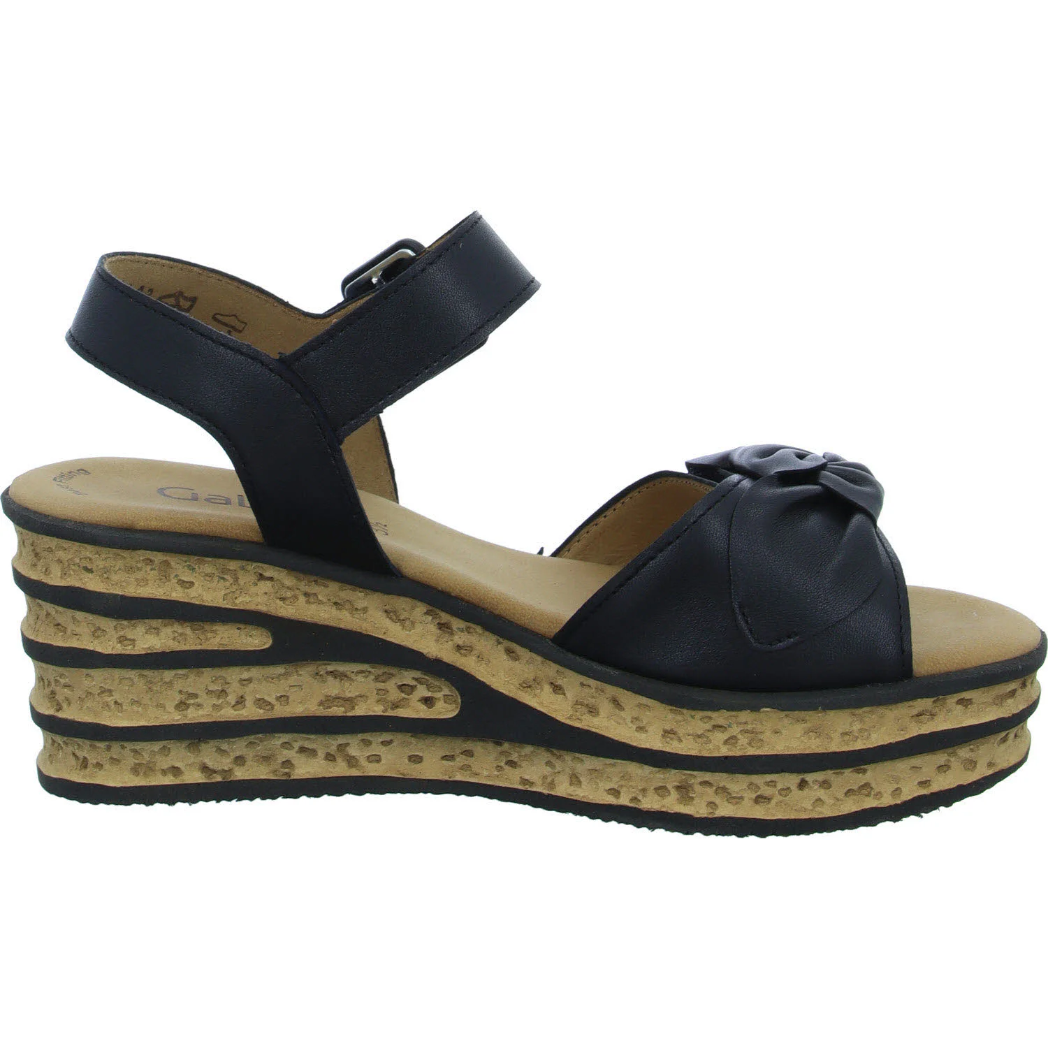 Element 7 von 8 (Bild) – Gabor Damen Sandalen 64.653.27 44.653 schwarz F (schmal/normal)
