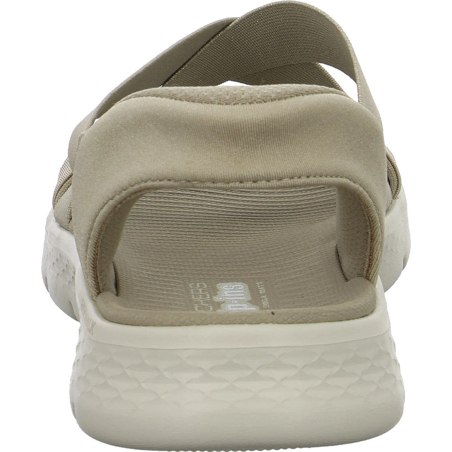 Skechers Damen Sandalen 141489 TPE GO WALK Flex Sandal - Glimmer taupe normal
