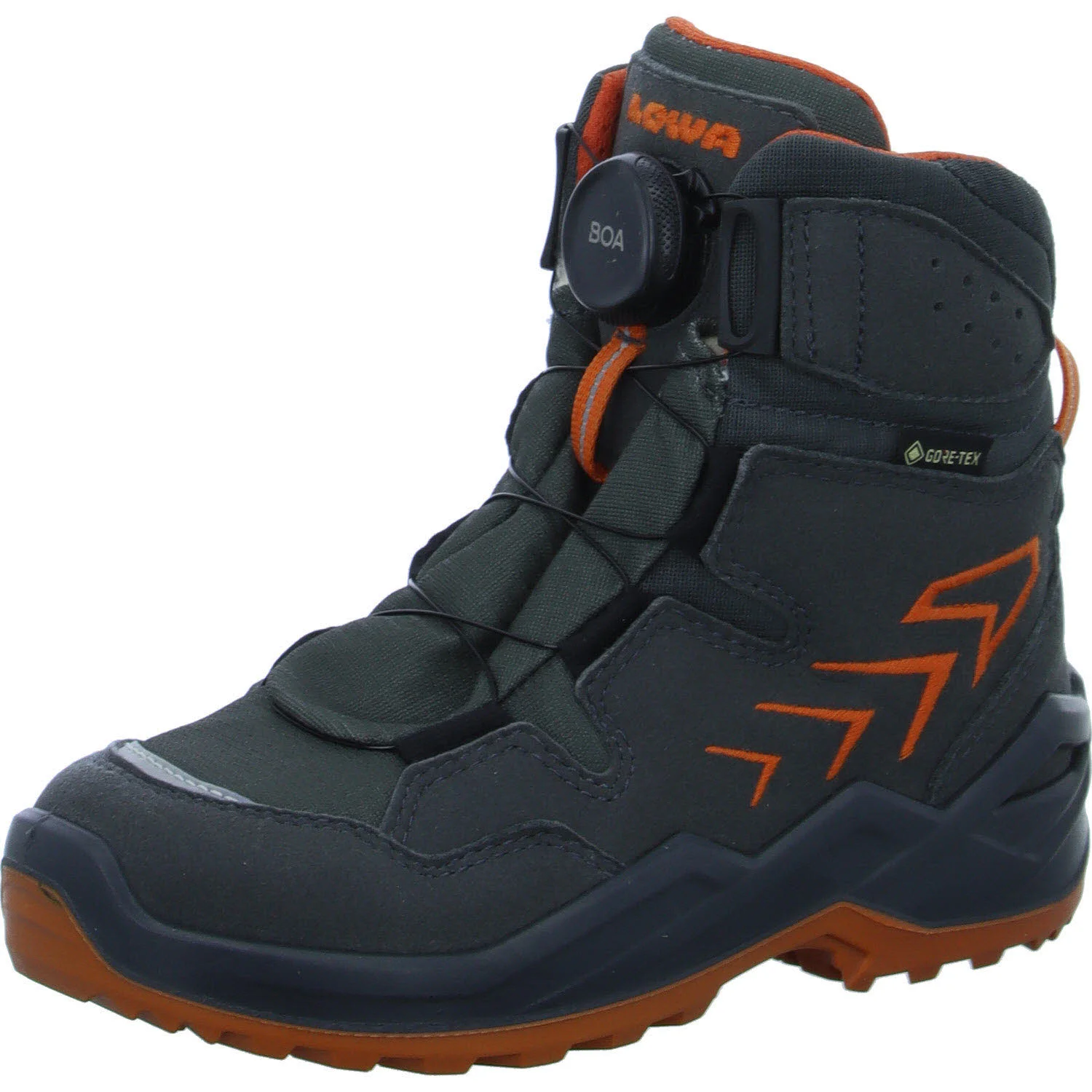 Element 2 von 8 (Bild) – Lowa Kinder Winterstiefel 641559/9720 Firo GTX Hi Jr anthrazit/orange normal