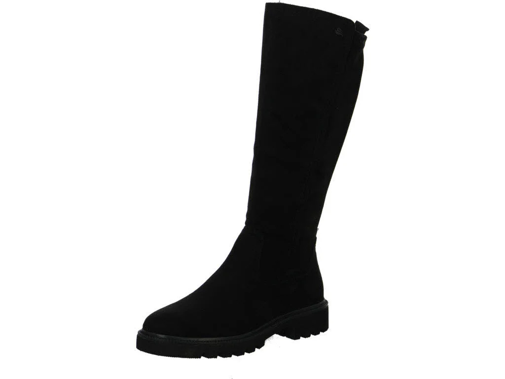Jana Damen Langschaftstiefel 8-25677-47-001 8-25677-47 black H (weit)