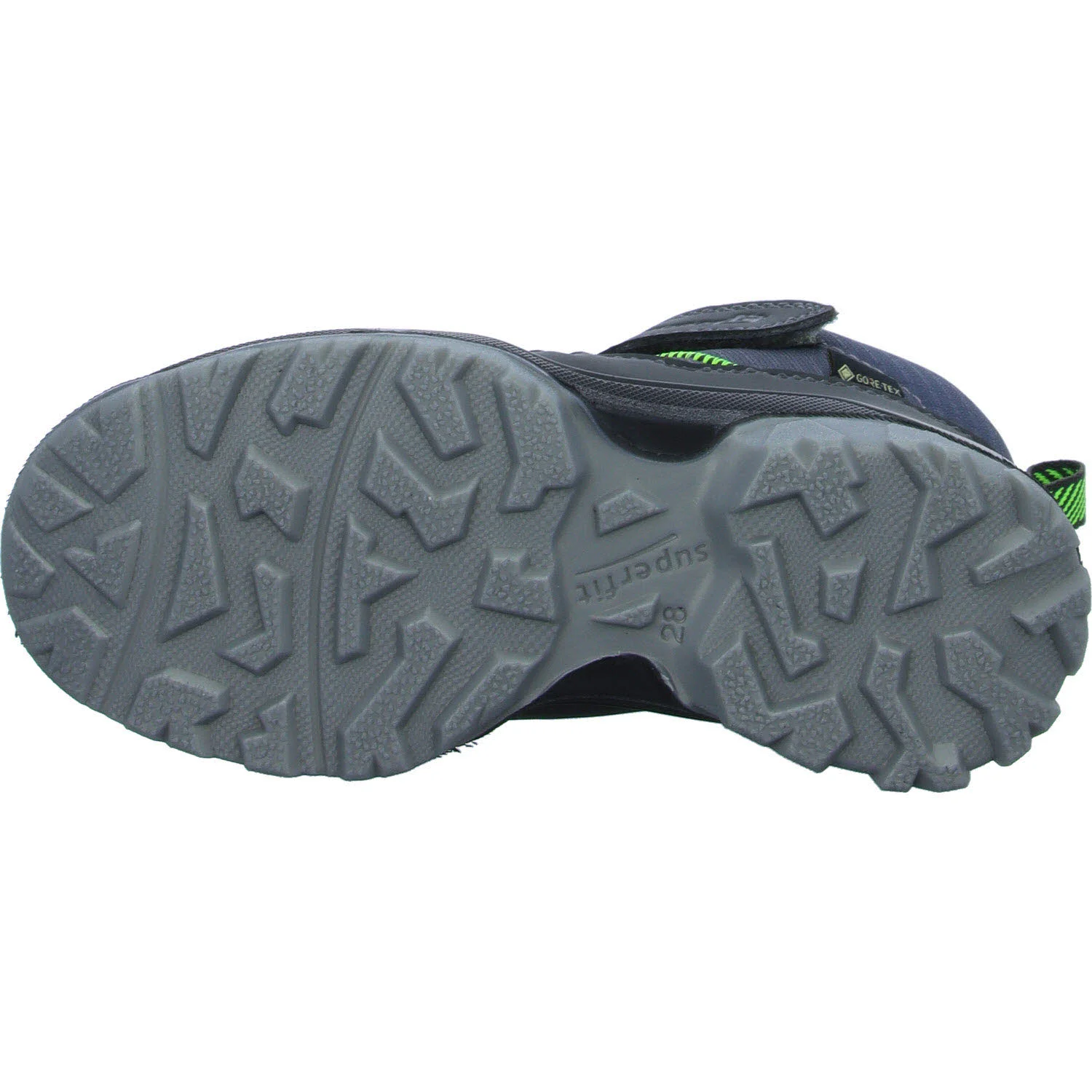 Element 5 von 8 (Bild) – Superfit Kinder Winterstiefel 1-000055-2000 Jupiter grau/hellgrün WMS weit