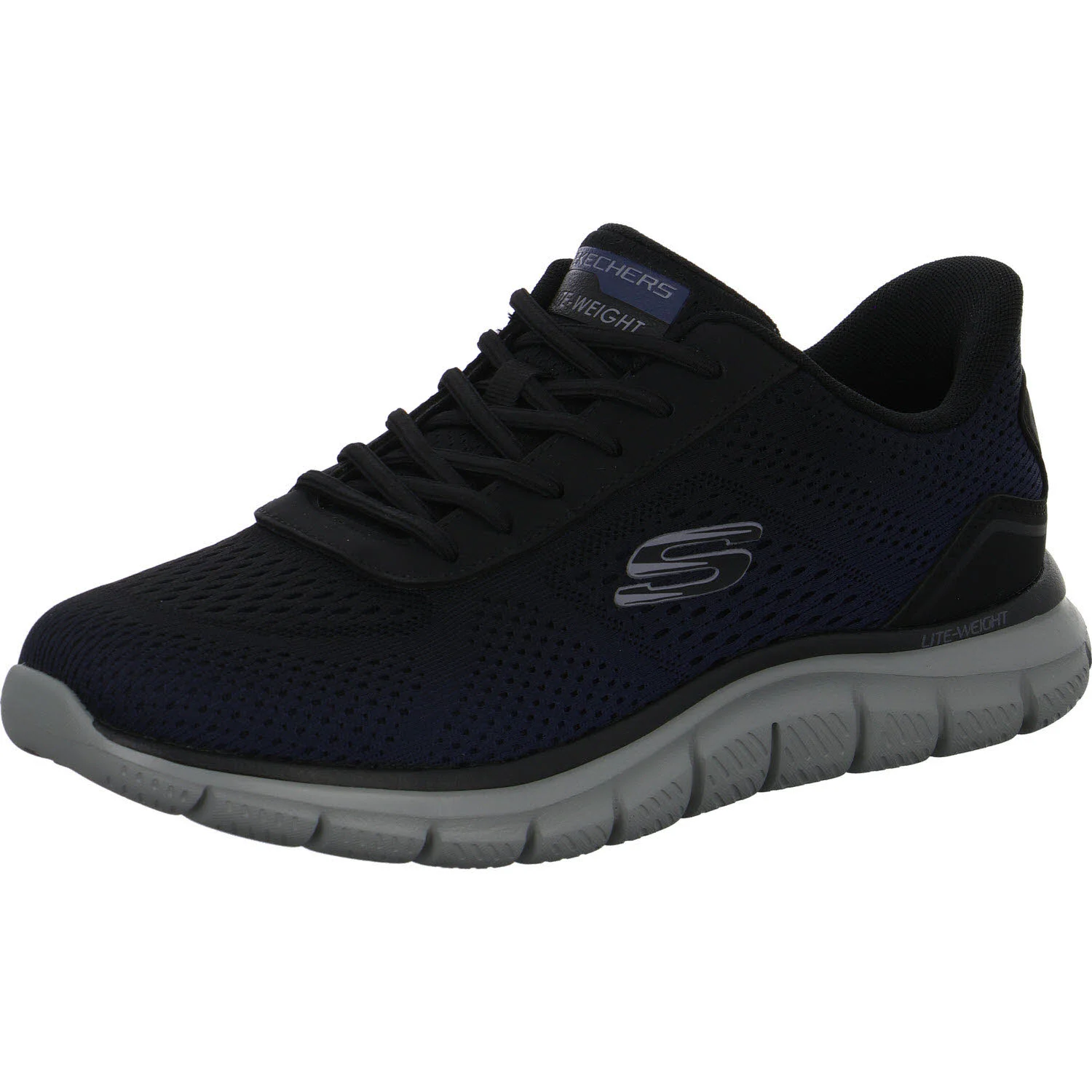 Skechers Herren Slipper 233038 NVBK Track - Revno navy/black normal
