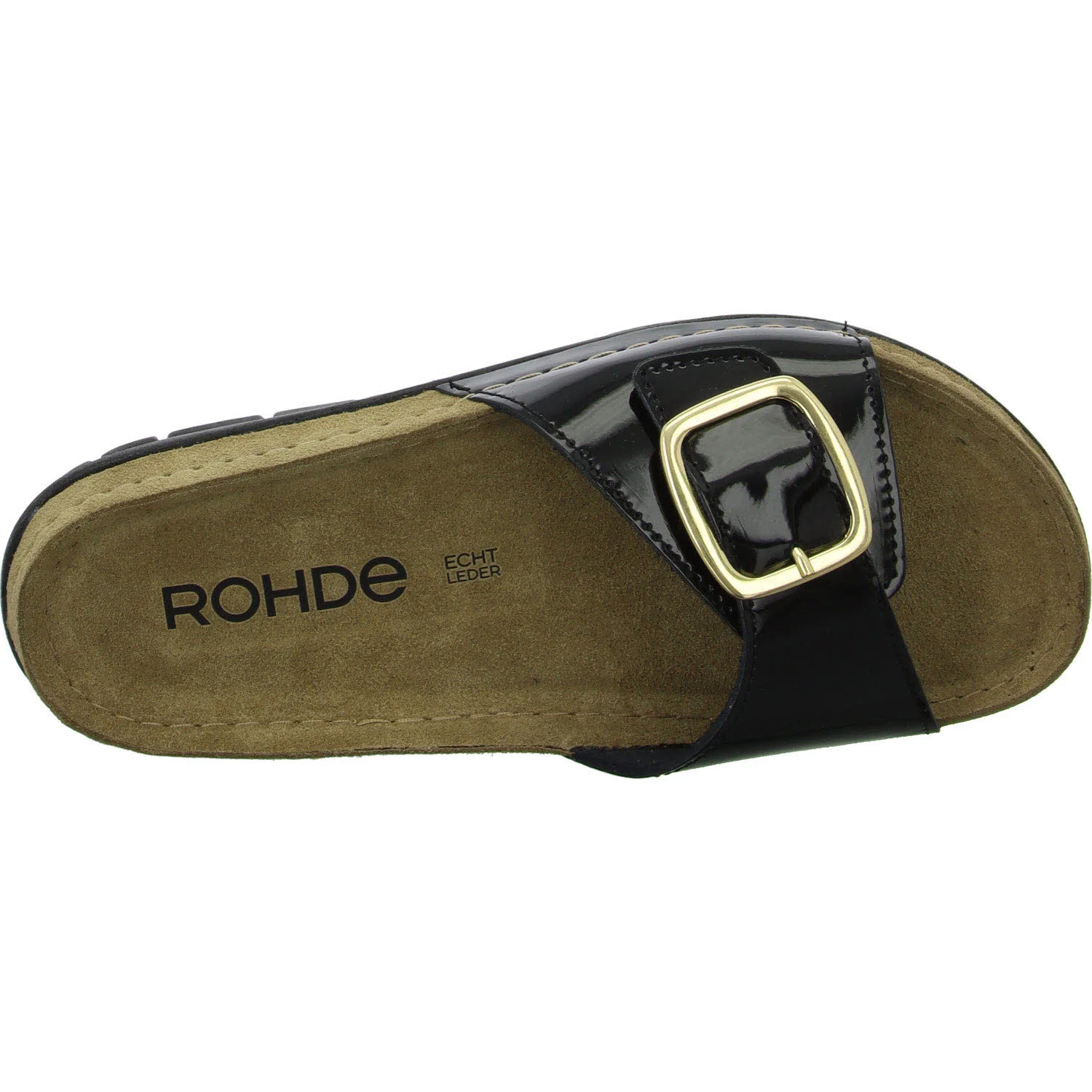 Element 8 von 8 (Bild) – ROHDE Damen Pantoletten 5876/91 Rodigo-D schw./lack G (normal)