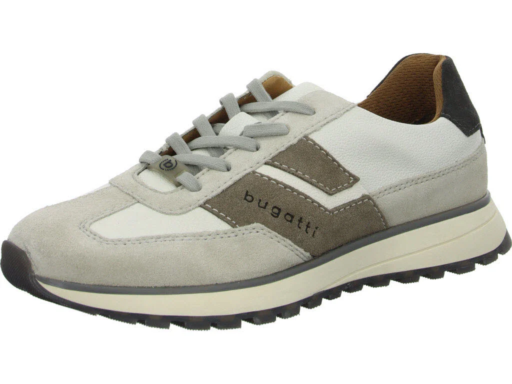 Bugatti men Herren Schnürschuhe 331AWC011410-1221 331AWC011410 light grey/offwhite normal