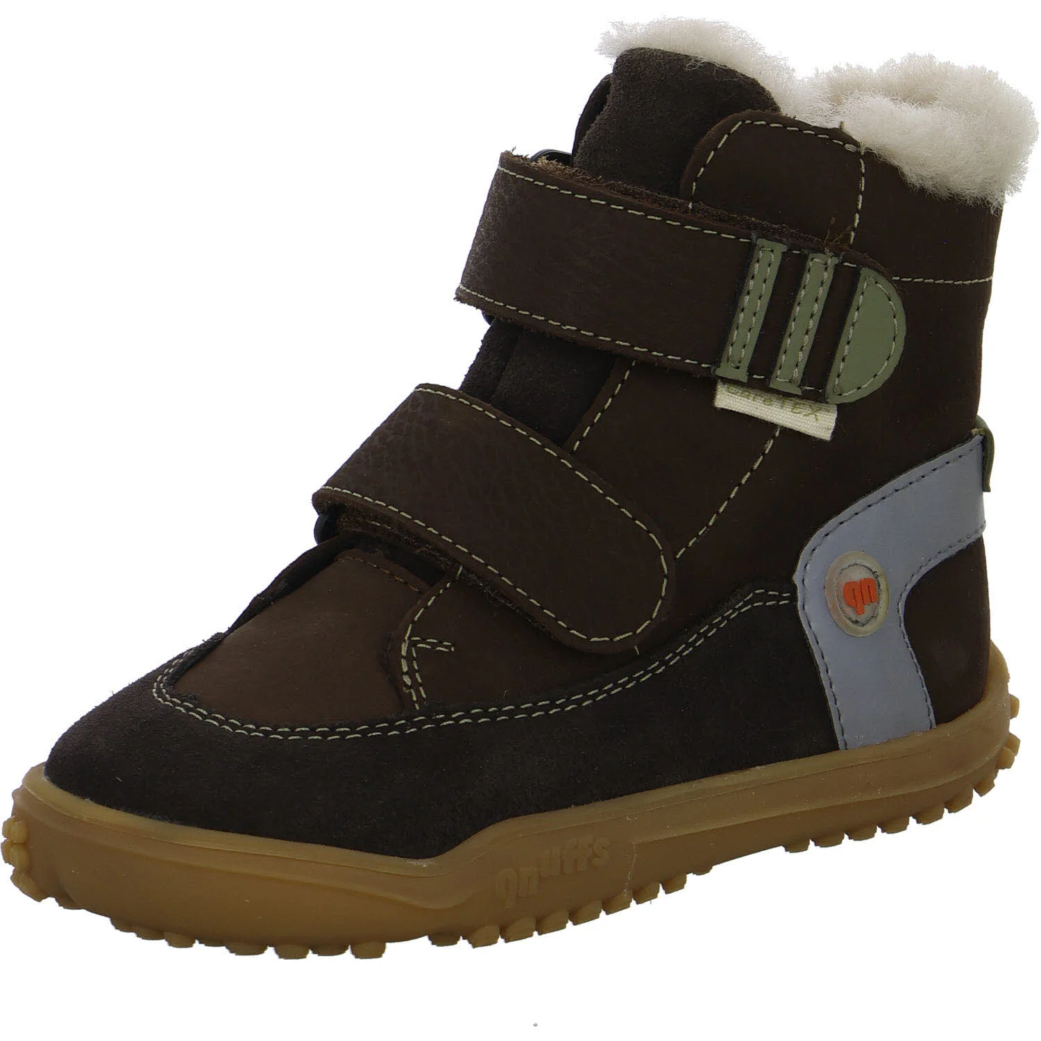 Element 2 von 8 (Bild) – qnuffs Kinder Winterstiefel QN 0020062/280 Eibe cafe/marone WMS mittel