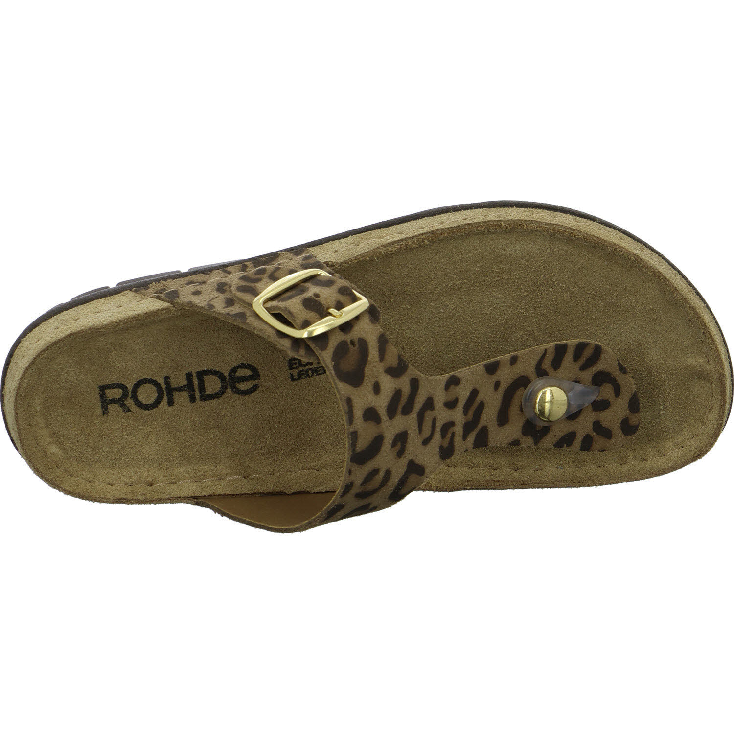 ROHDE Damen Pantoletten 5891/18 Rodigo-D ginger G (normal)
