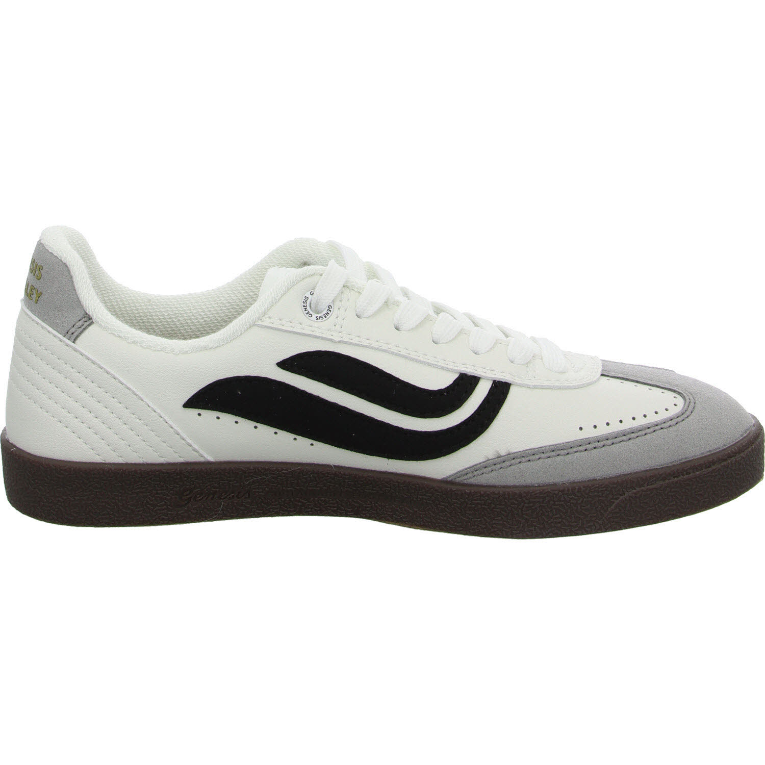 Genesis Herren Schnürschuhe 1005278 G-Volley Sugar Corn white/black/deep gum normal