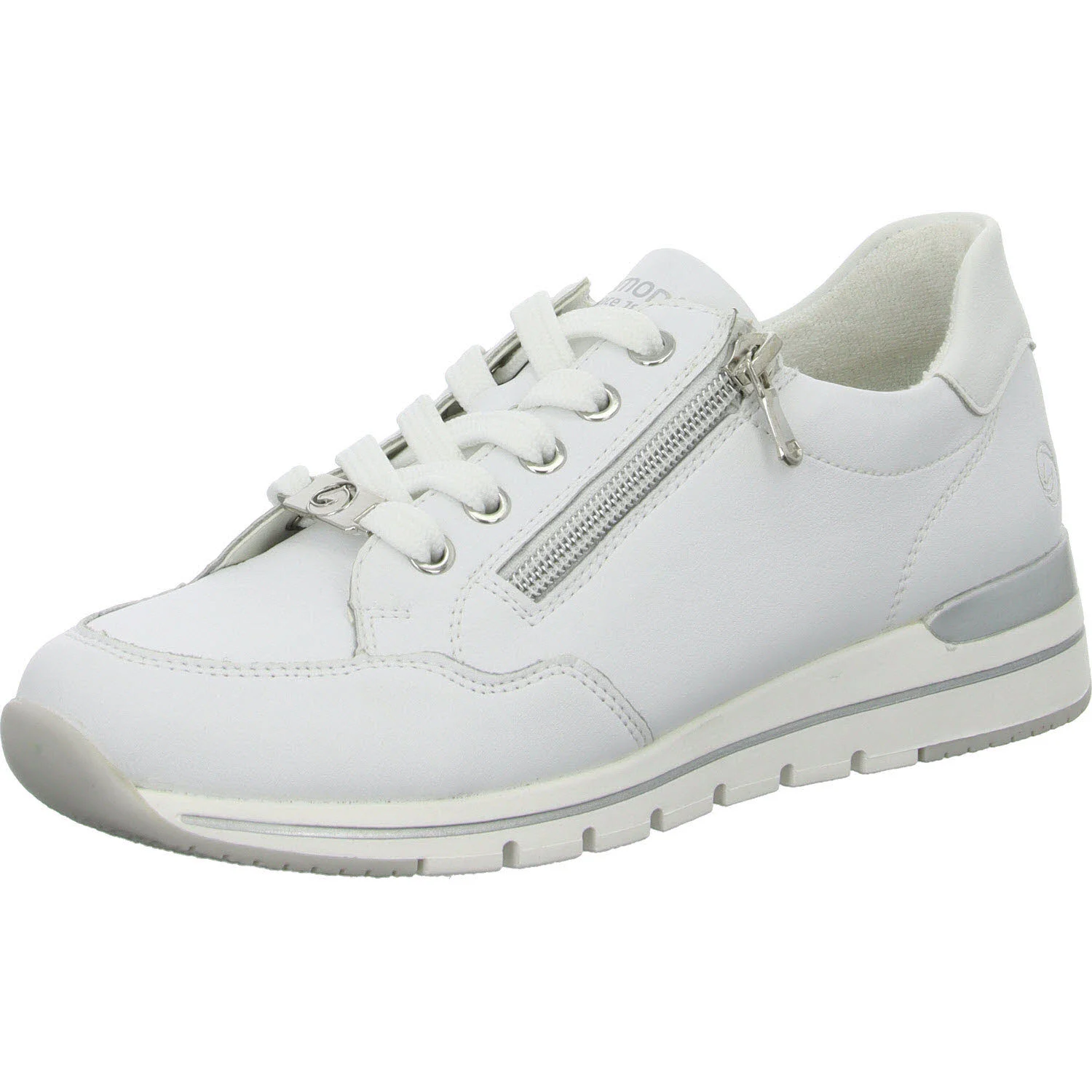 Remonte Damen Schnürschuhe R6716-80 R6716 weiss/weiss G (weit)