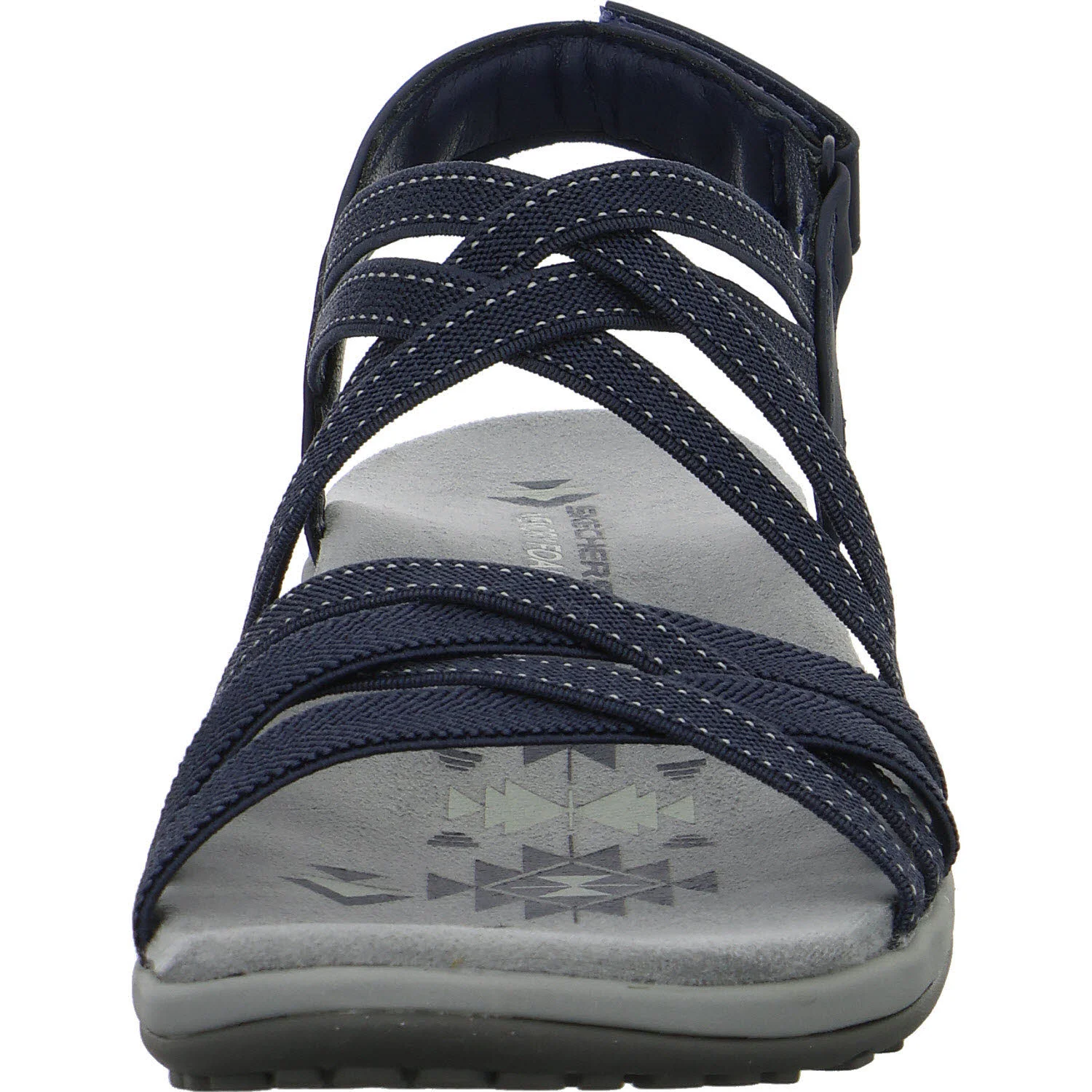 Skechers Damen Sandalen 163571 NVY Reggae Slim - Summer Getaway navy normal