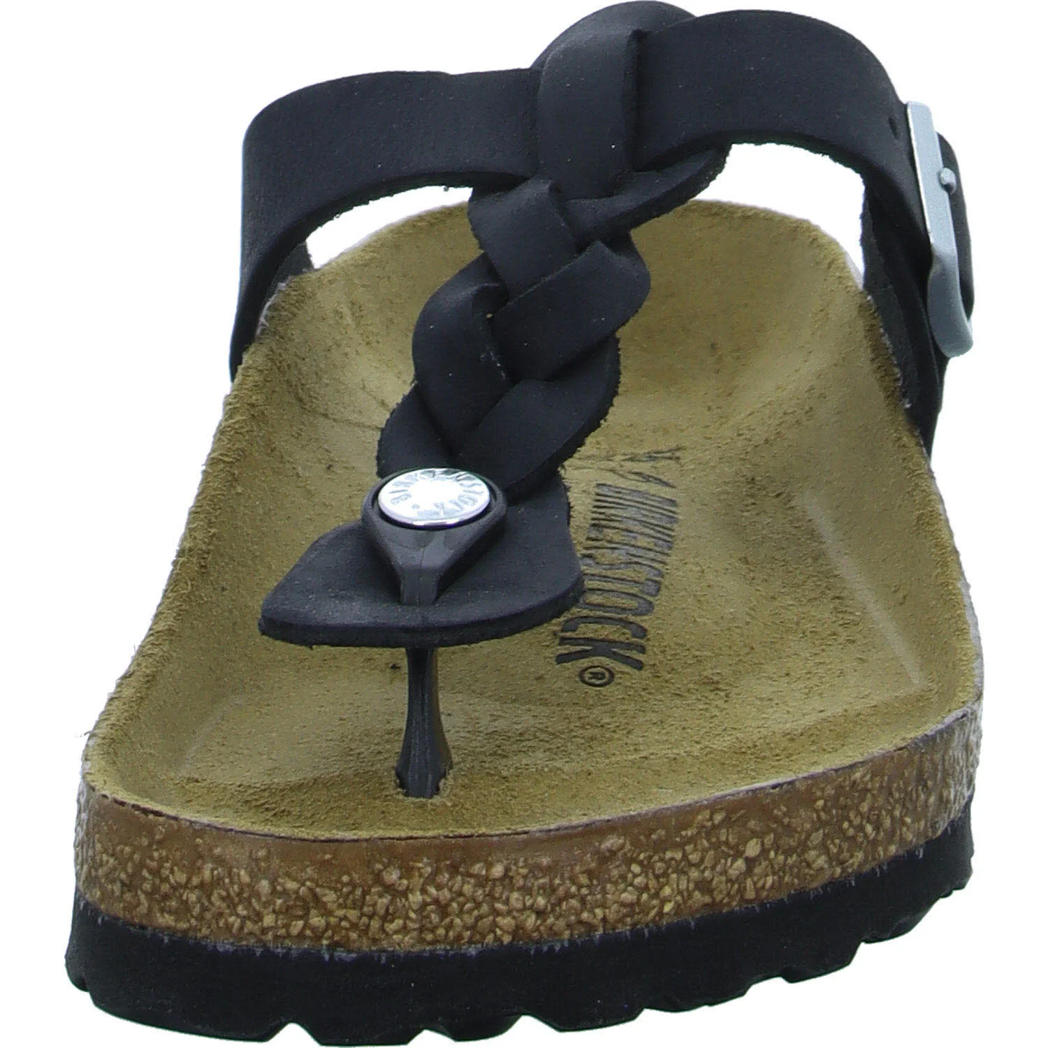 Element 3 von 8 (Bild) – BIRKENSTOCK Pantoletten 1021349 Gizeh Braided schwarz normal