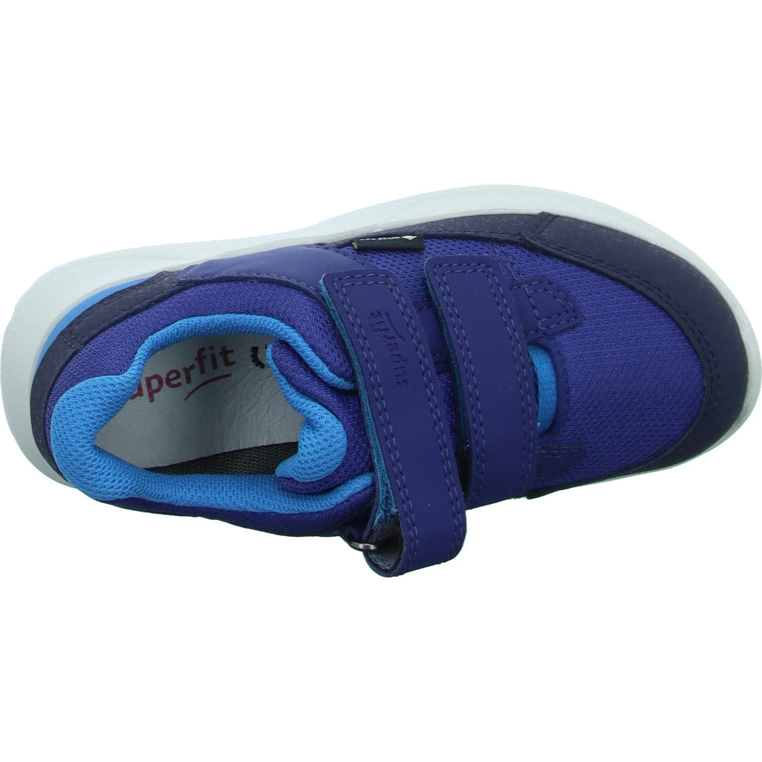 Element 8 von 8 (Bild) – Superfit Kinderschuh zum Schlupfen 1-006205-8020 RUSH blau/türkis WMS mittel