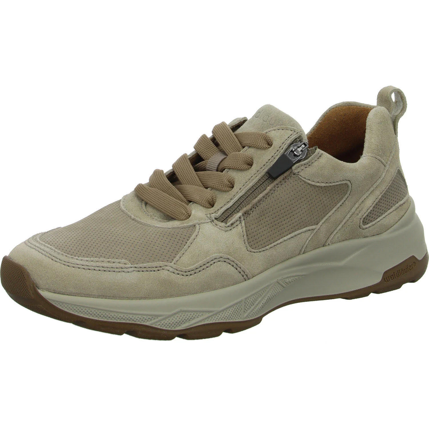 Waldläufer Herren Schnürschuhe 713003-402/093 H-Tom storm beige sahara H (weit)