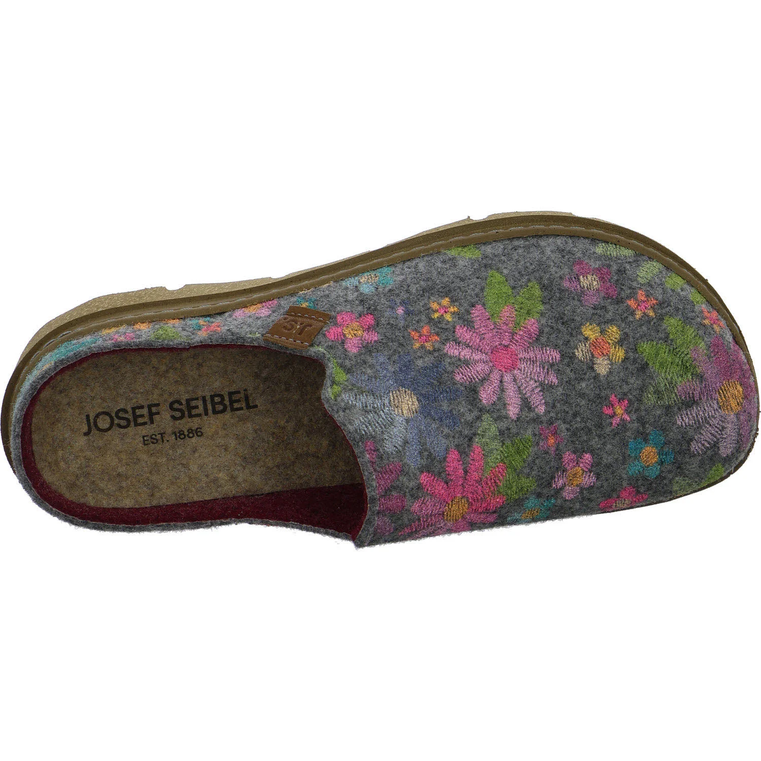Element 8 von 8 (Bild) – Josef Seibel Damen Winterpantoffel 53001TE979/712 Carmaux 01 grau-multi normal