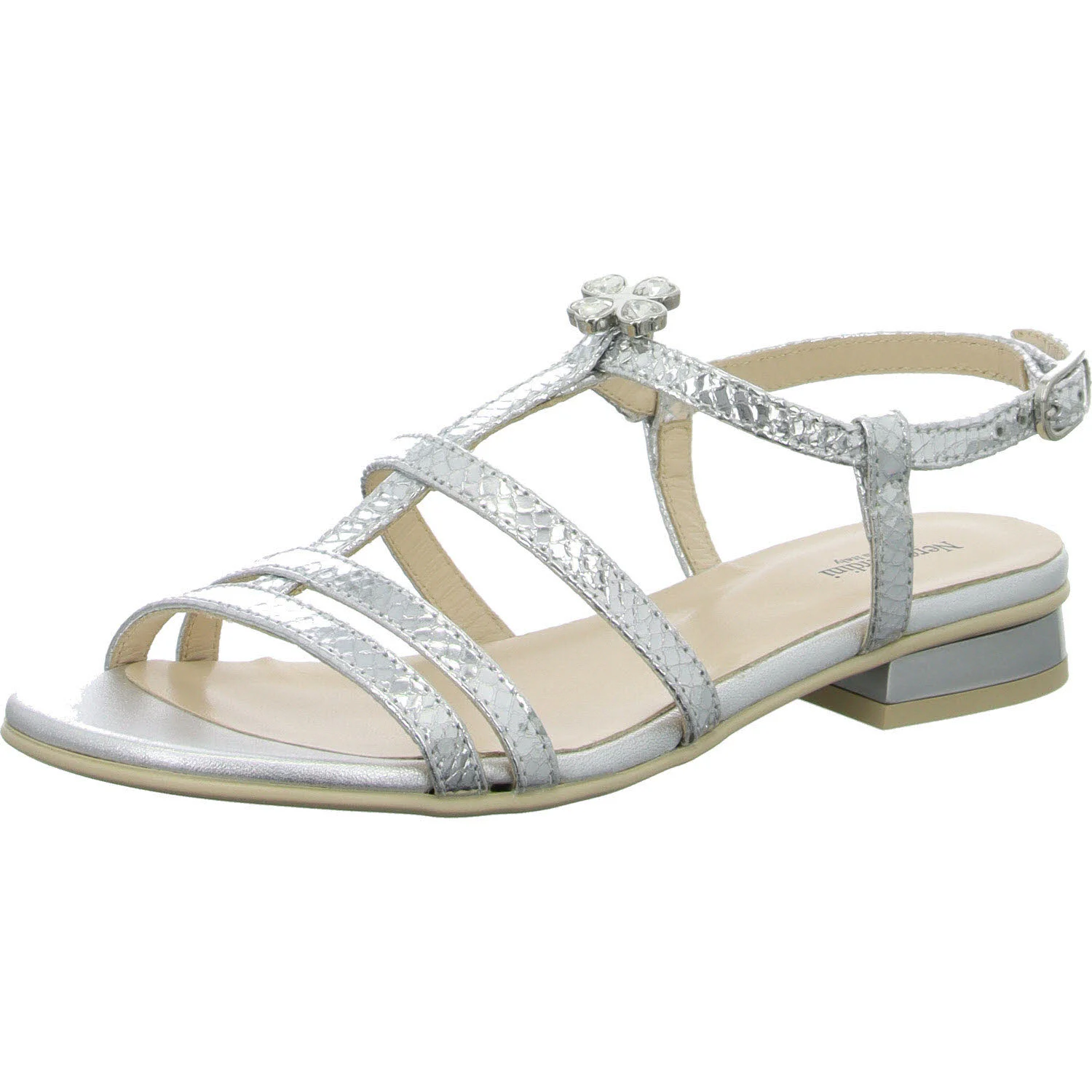 NeroGiardini Damen Sandalen E513270D 700 E513270D argento normal