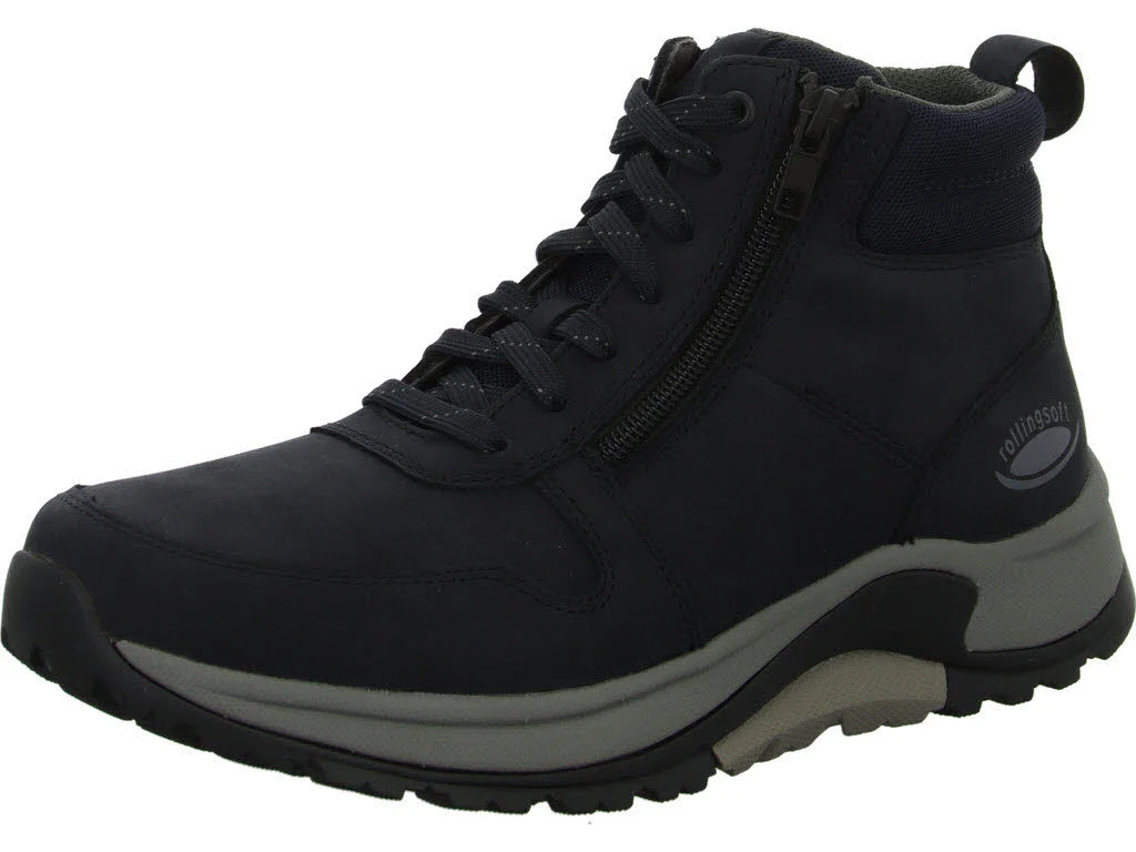 Gabor Rollingsoft Herren Schnürstiefel 8000.24.03 8000.24 midnight G 1/2 (normal)