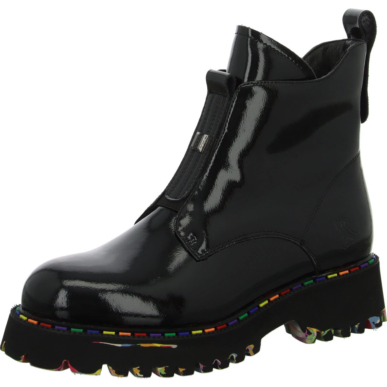 2go Fashion Damen Stiefeletten 8983507-902 8983507 schwarz(lack) normal