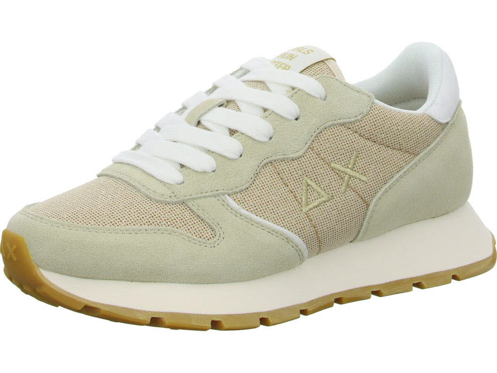 SUN68 Damen Schnürschuhe Z35203 43 ALLY GLITTER TEXTILE oro normal