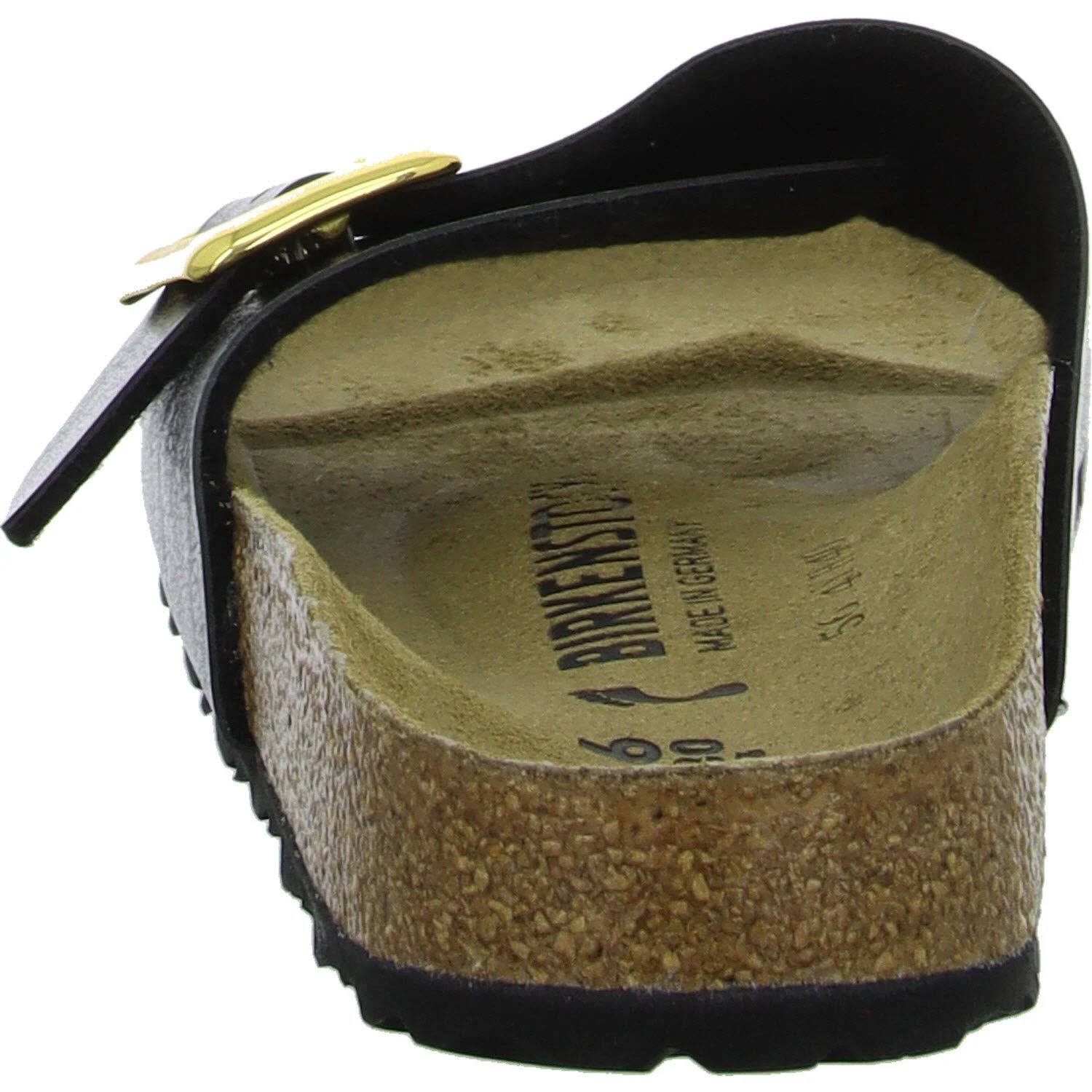 Element 4 von 8 (Bild) – BIRKENSTOCK Pantoletten 1029481 Catalina Cushion Buckle graceful licorice schmal